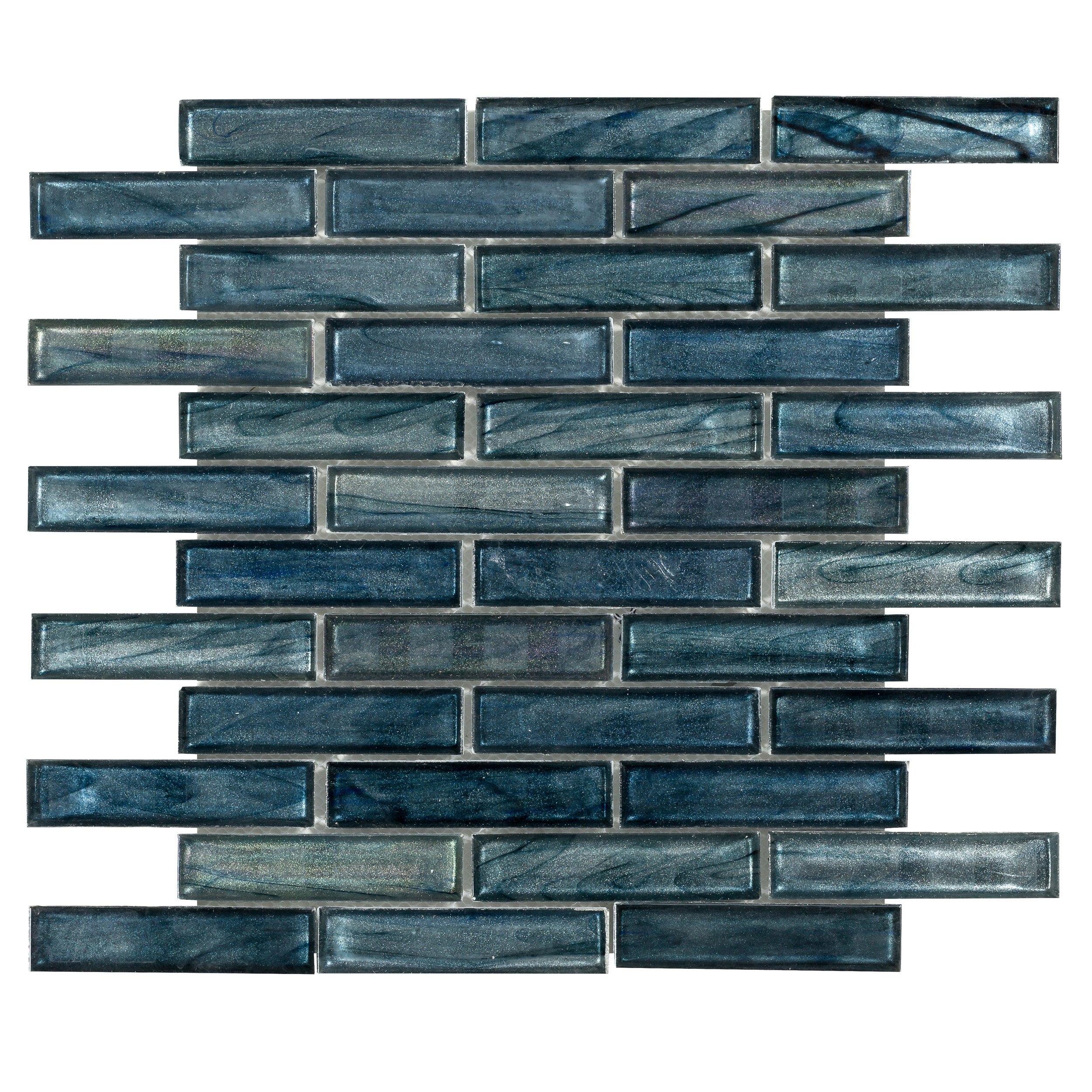 Moody Blues Glass Mosaic