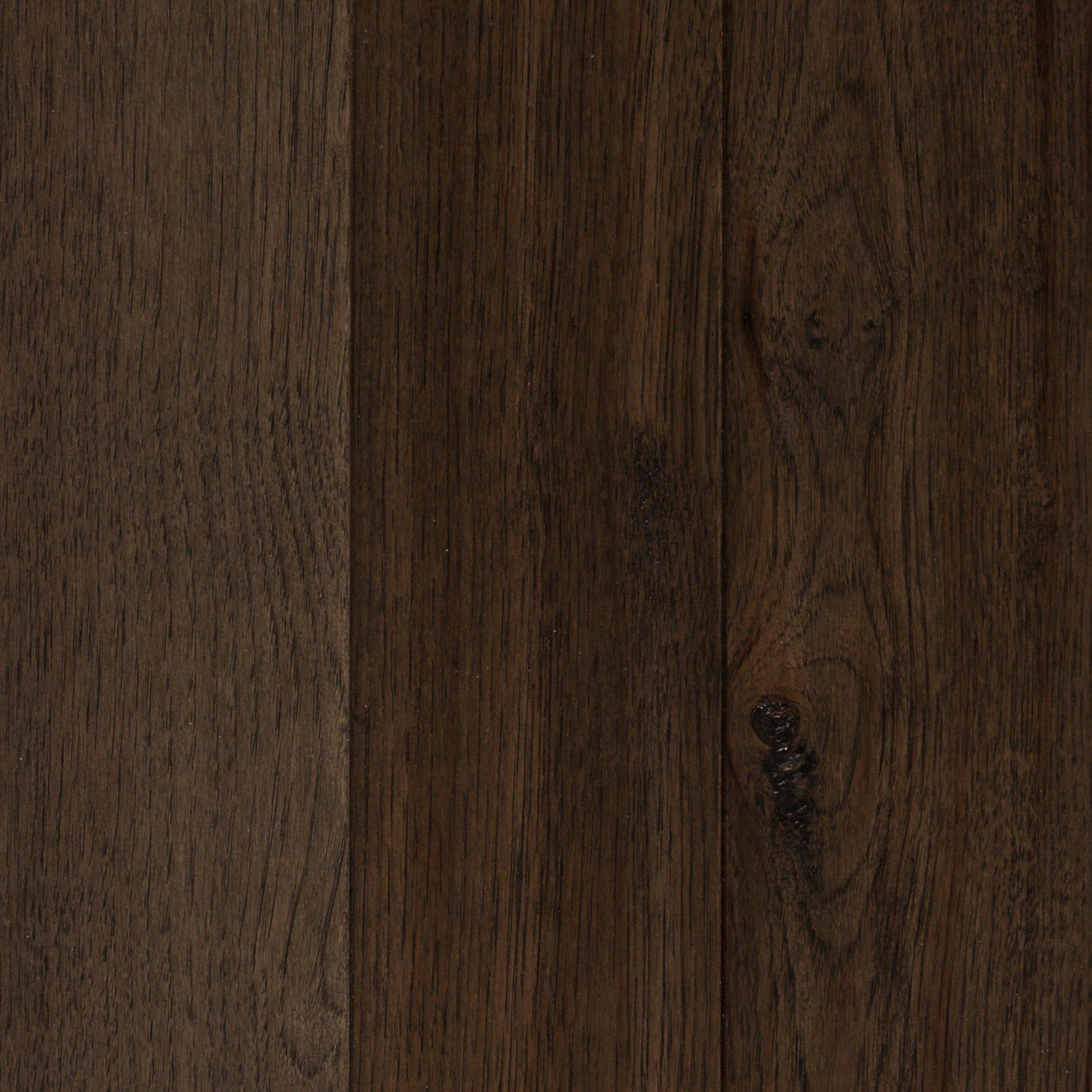 Granite Hickory Hand Scraped Solid Hardwood