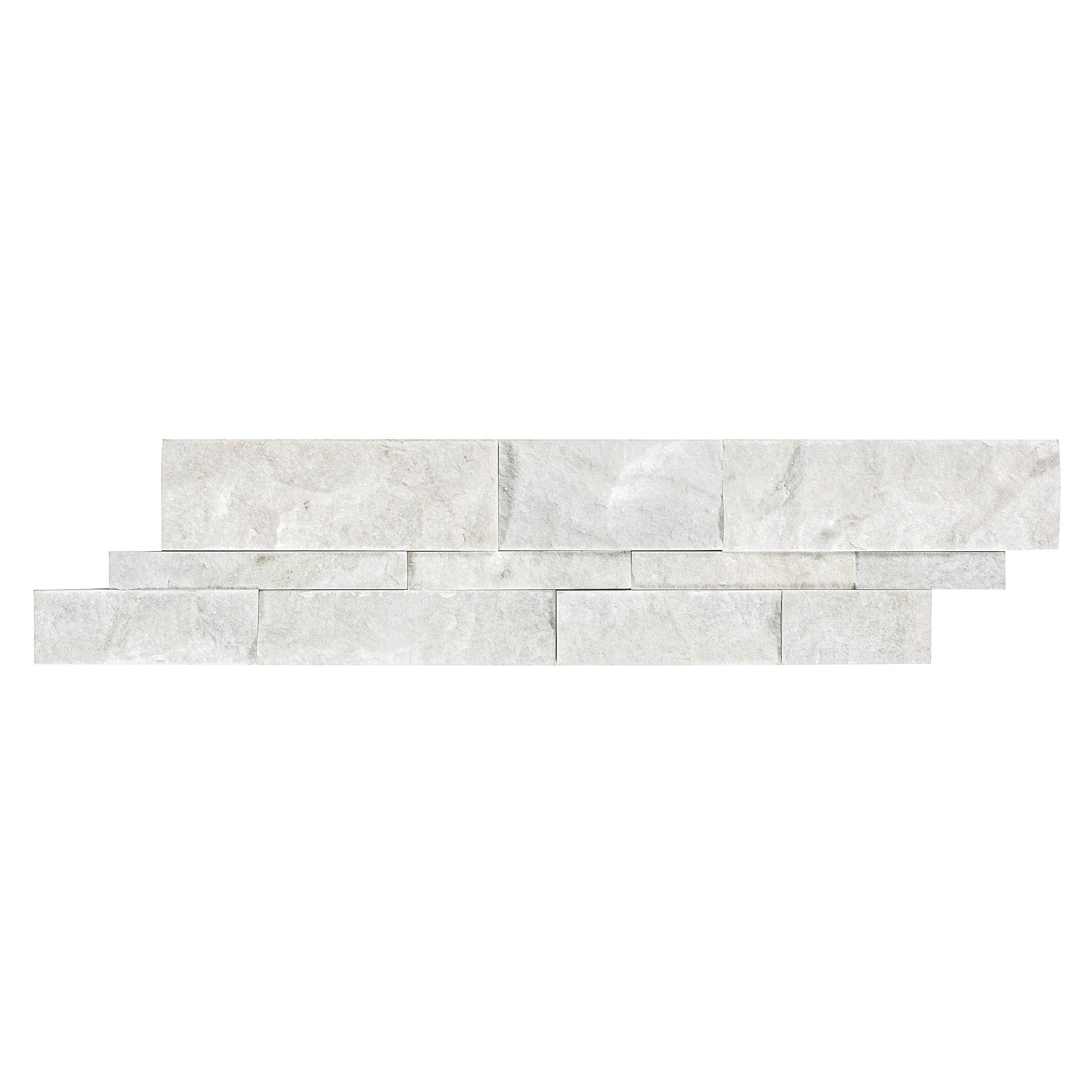 Bianco Mikasso Marble Ledger Panel