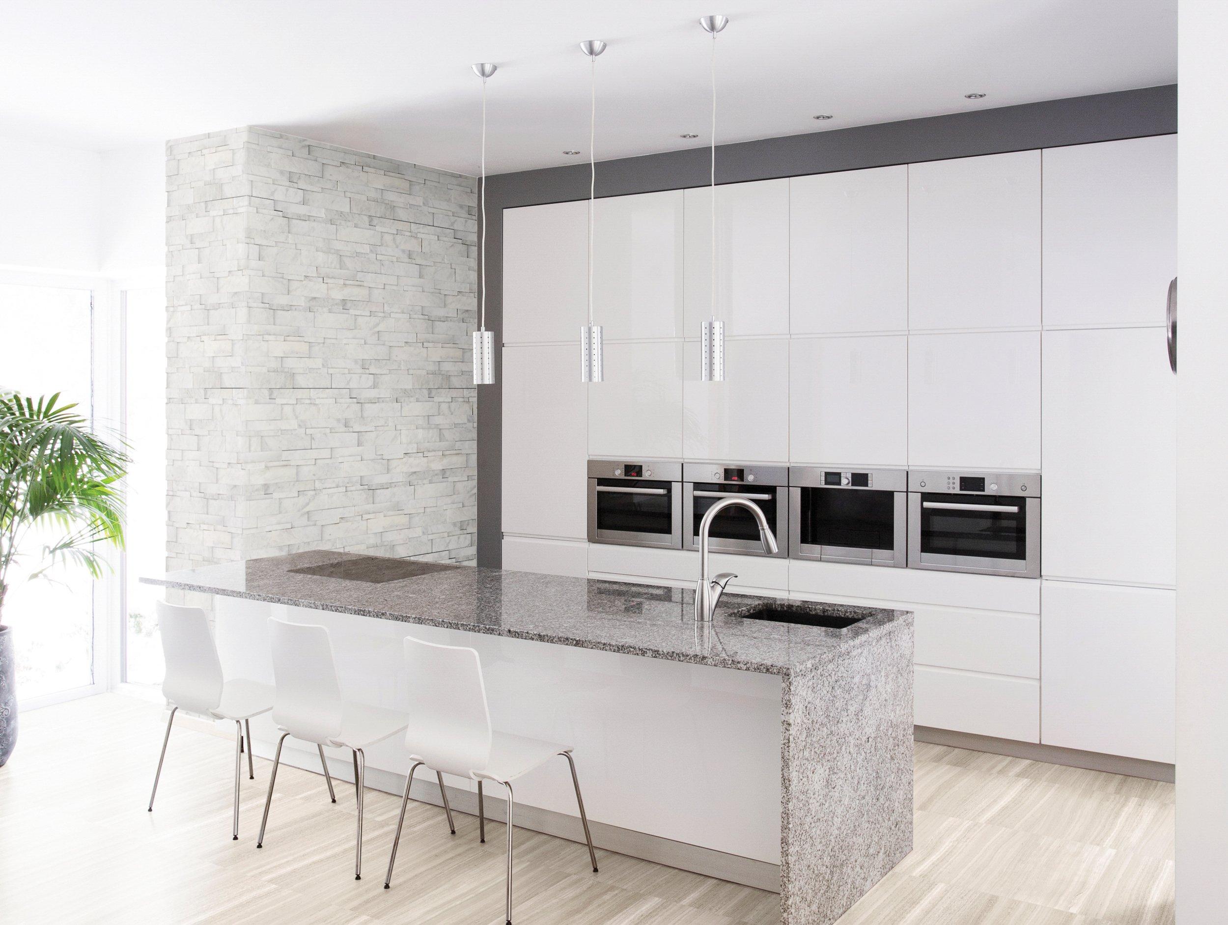 Bianco Mikasso Marble Ledger Panel