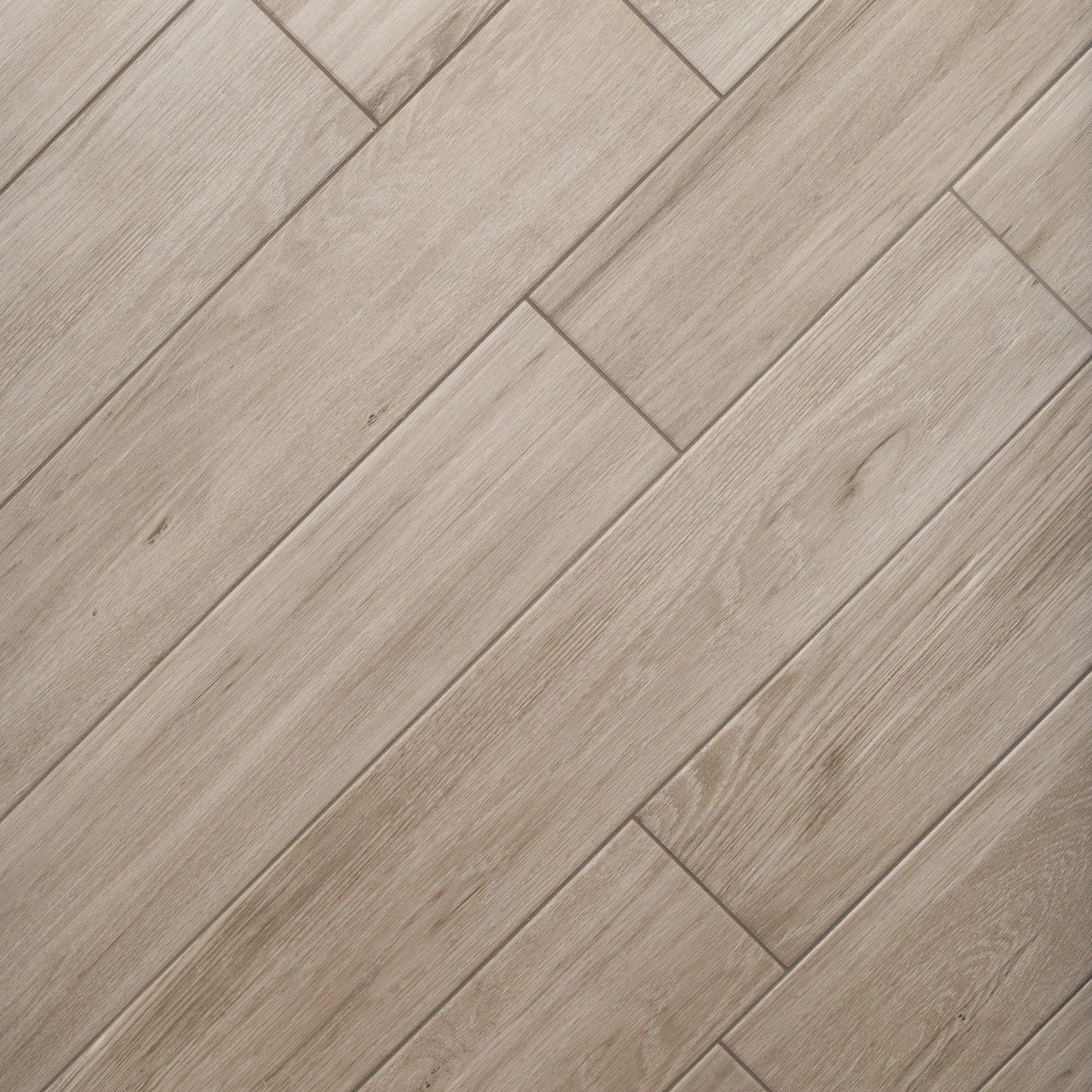 Carolina Ash Wood Plank Matte Porcelain Tile