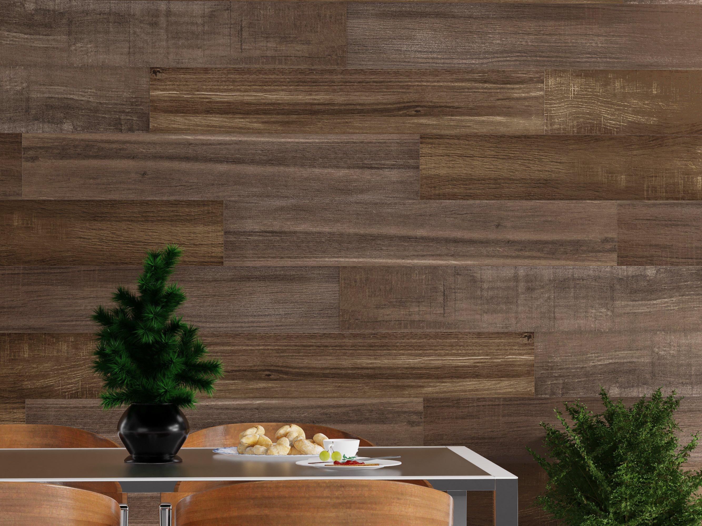 Ozark Pecan Wood Plank Porcelain Tile