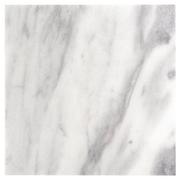 Aurora White Polished Marble Tile - 24 x 24 - 100435817 | Floor and Decor