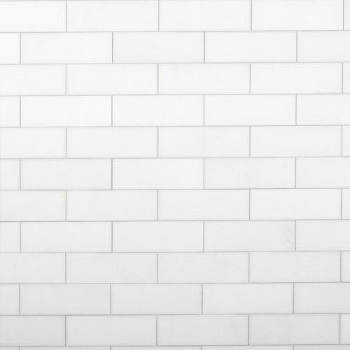 Thassos Polished Marble Tile 3 X 9 Floor And Decor