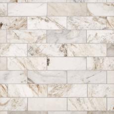 Bianco Orion Marble Tile - 4 x 12 - 100464858 | Floor and Decor