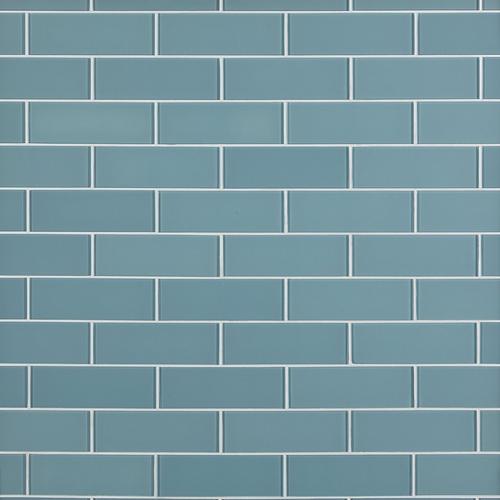 Spa Blue Glass Tile 3 X 9 100465624, What Color Grout To Use With Glass Tile