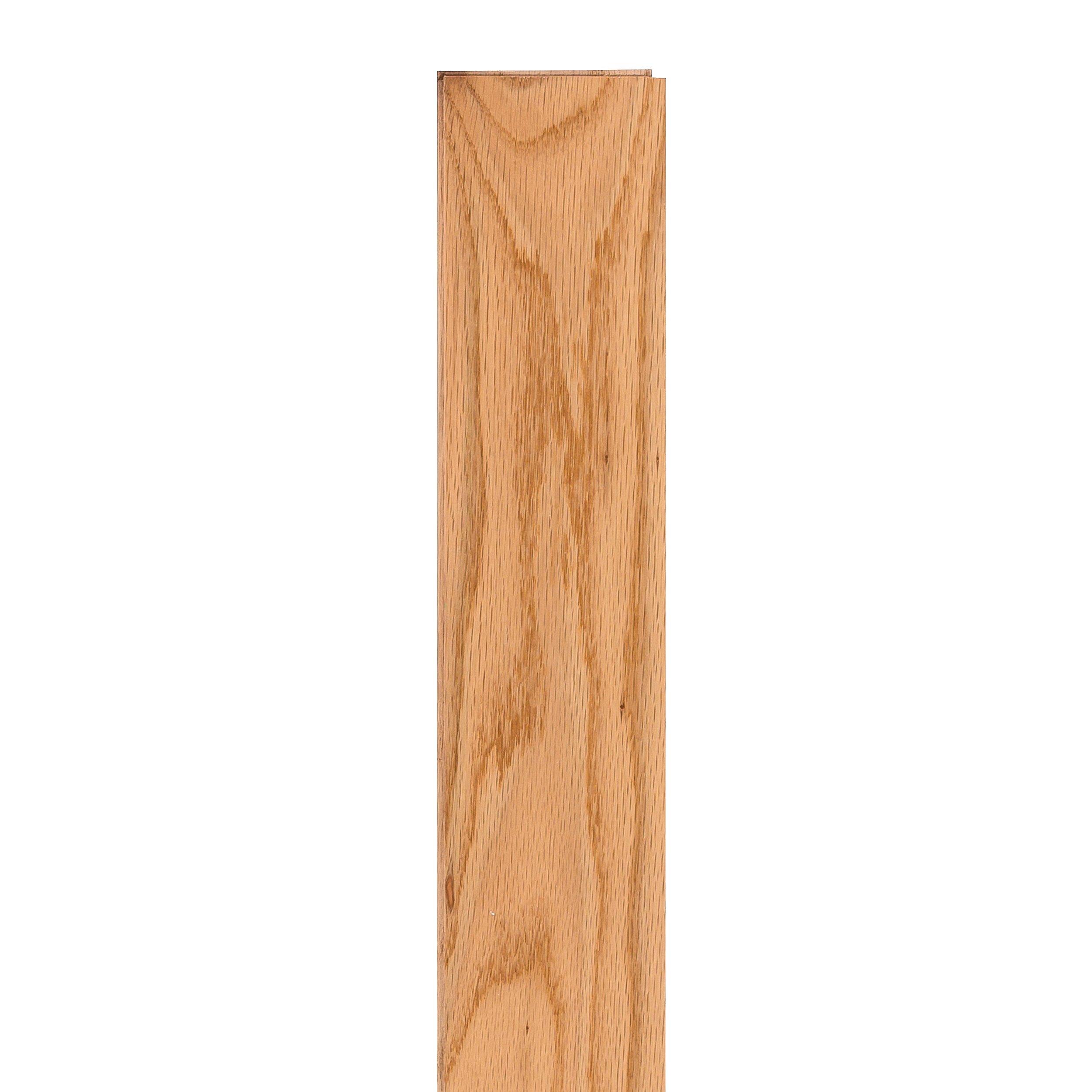 Natural Select Red Oak High Gloss Smooth Solid Hardwood