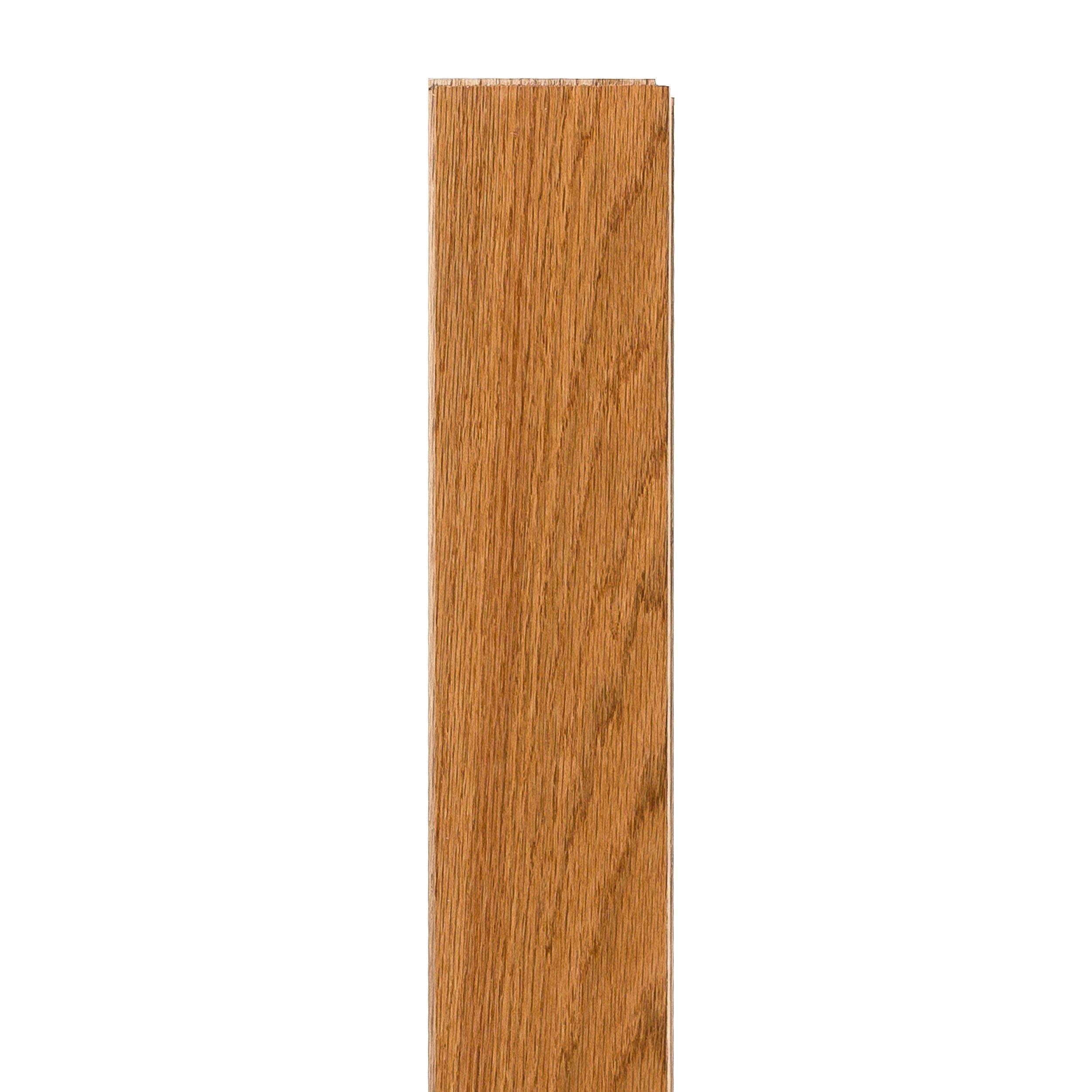Gunstock Select Oak High Gloss Solid Hardwood 3/4in. x 2 1/4in
