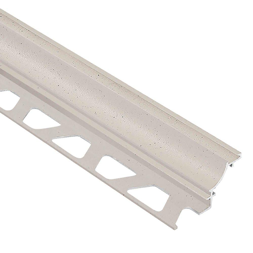 Schluter Dilex-Ahk Cove Base 1/2in. Aluminum Ivory