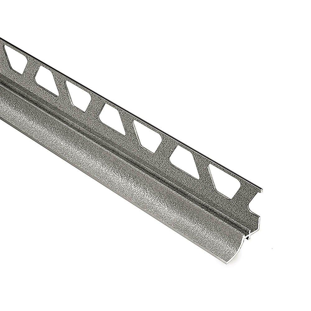 Schluter Dilex-Ahka Cove Base 9/16in. Aluminum Stone Gray