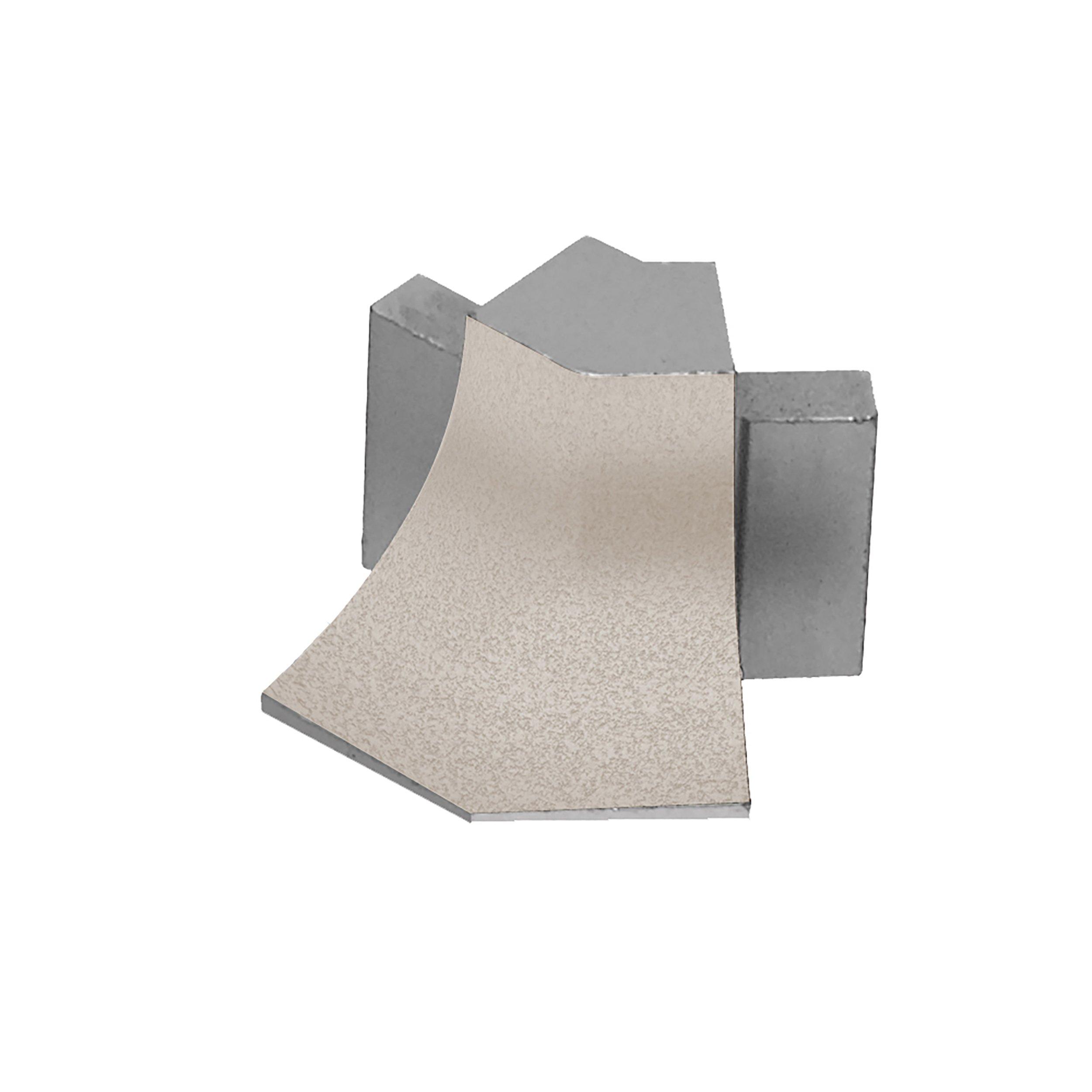 Schluter Dilex-Ahka Out Corner 135 Degrees Aluminum Ivory