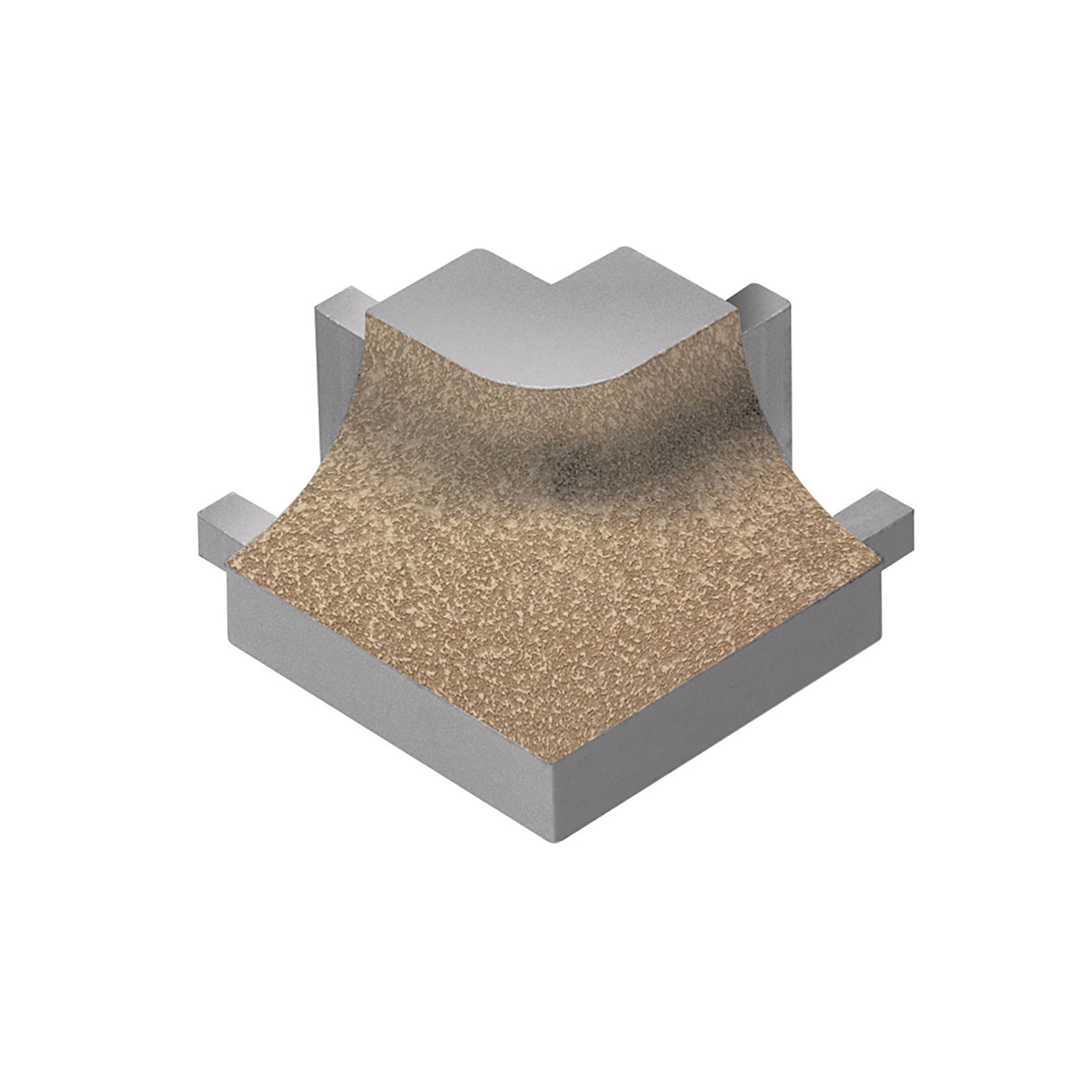 Schluter Dilex-Ahka Out Corner 90 Degrees Aluminum Beige