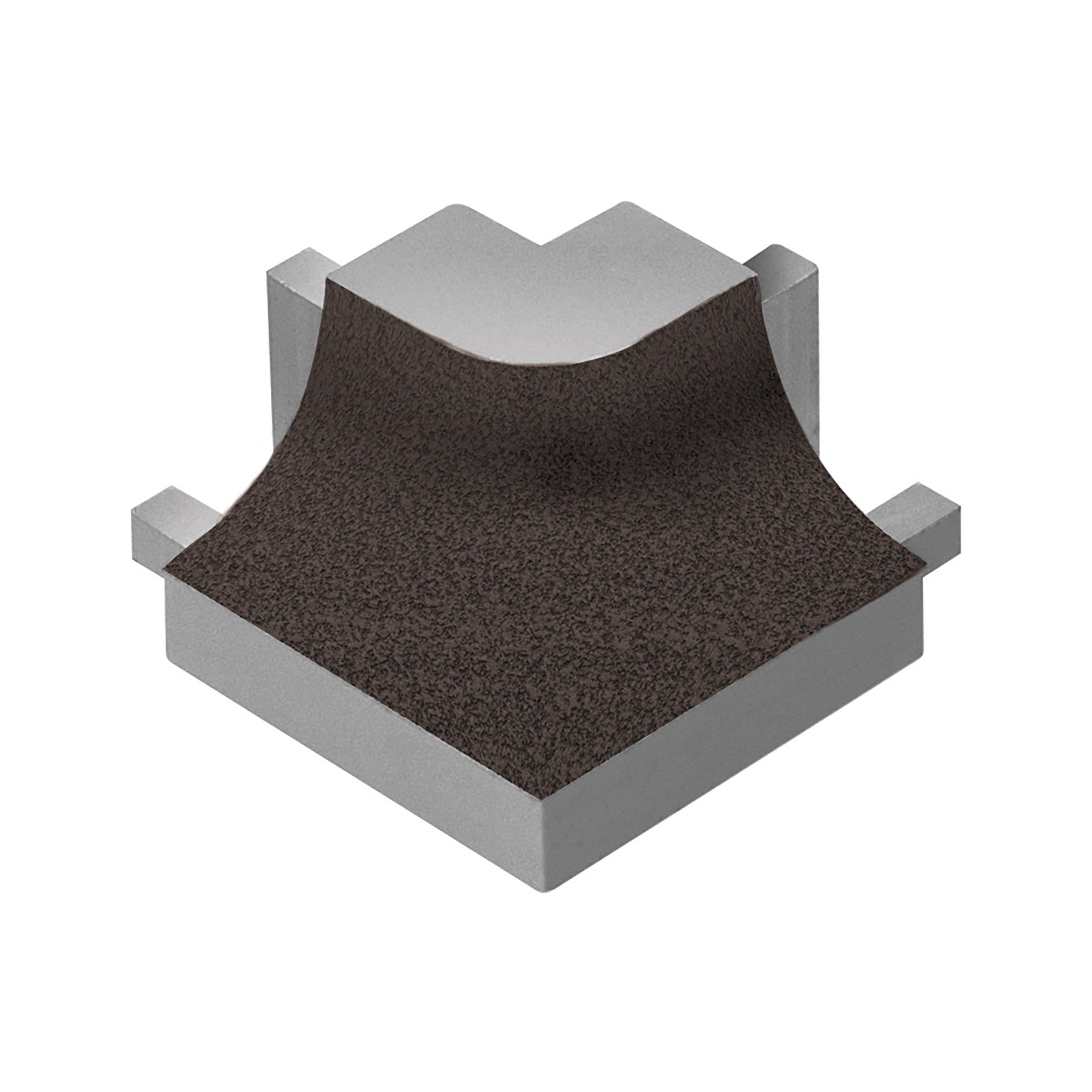 Schluter Dilex-Ahka Out Corner 90 Degrees Aluminum Dark Anthracite