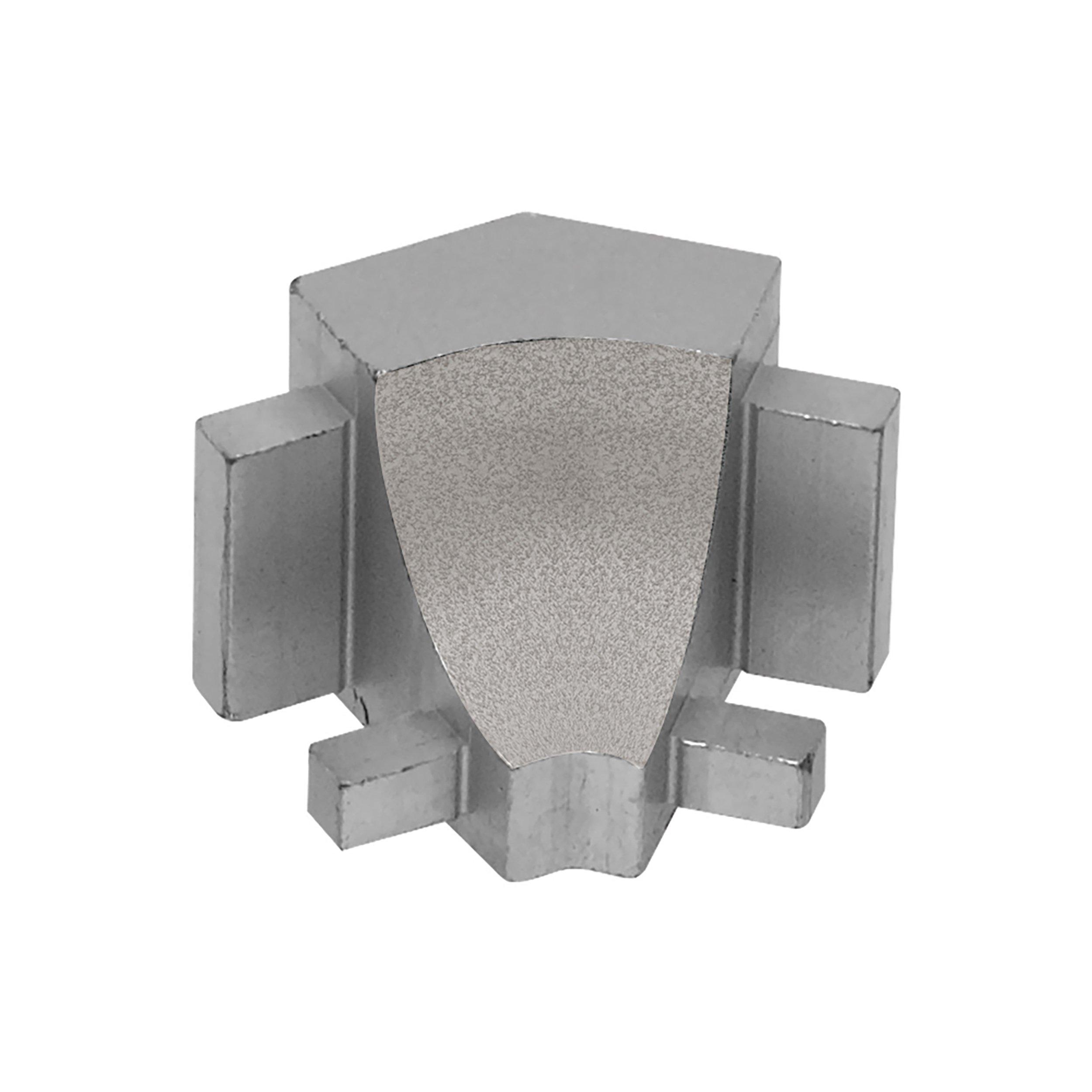 Schluter Dilex-Ahka Out Corner 90 Degrees Aluminum Pewter