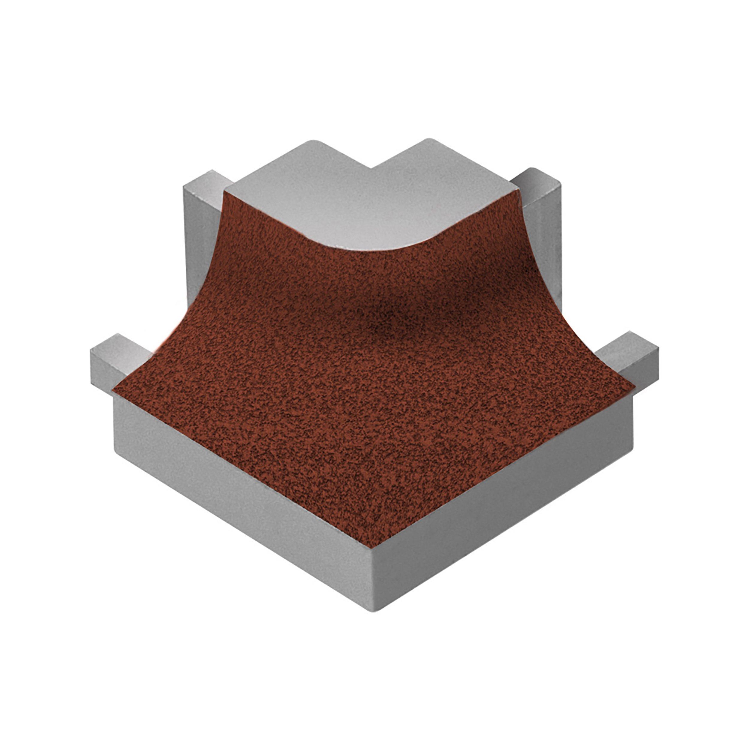 Schluter Dilex-Ahka Out Corner 90 Degrees Aluminum Rustic Brown
