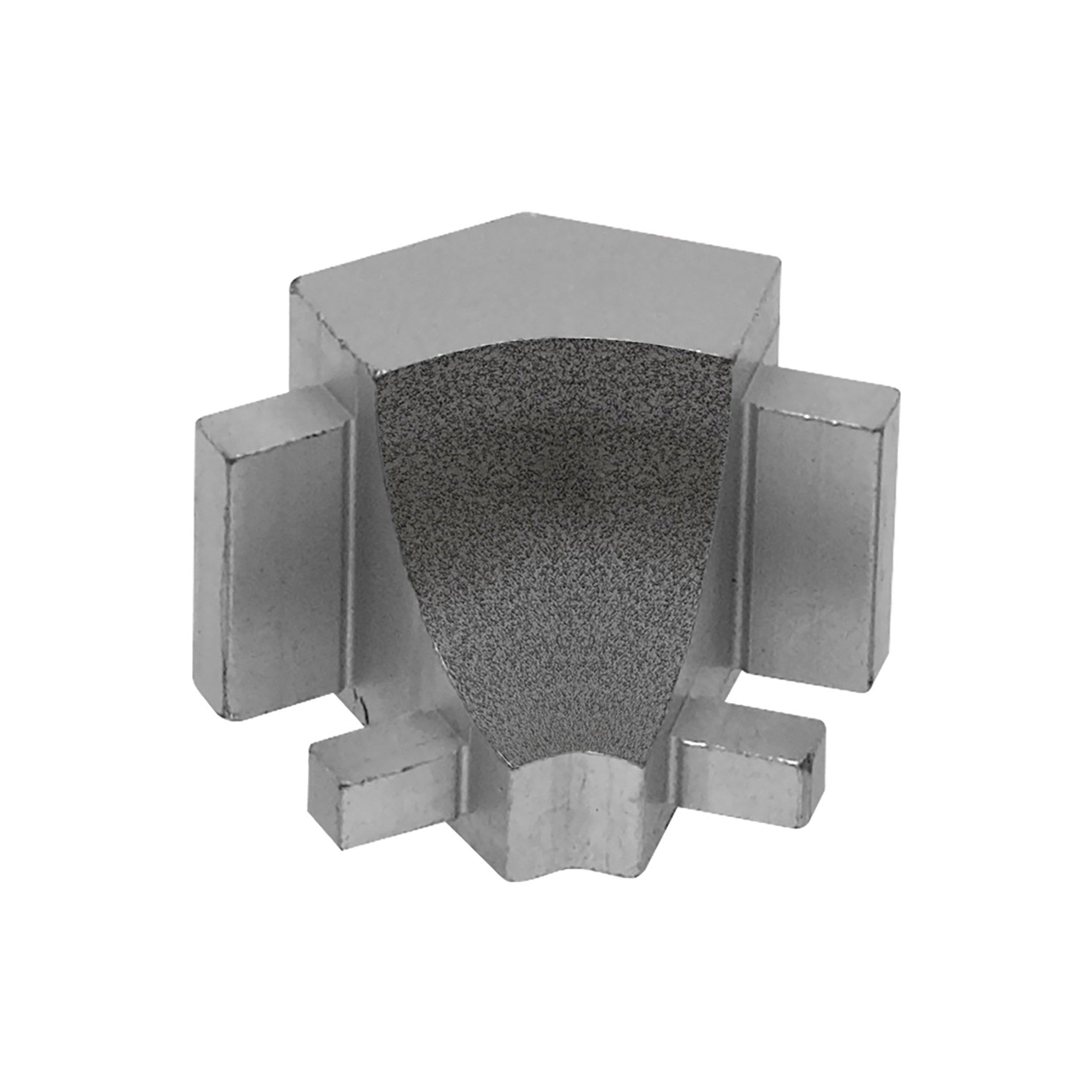 Schluter Dilex-Ahka In Corner 135 Degrees Aluminum Stone Grey