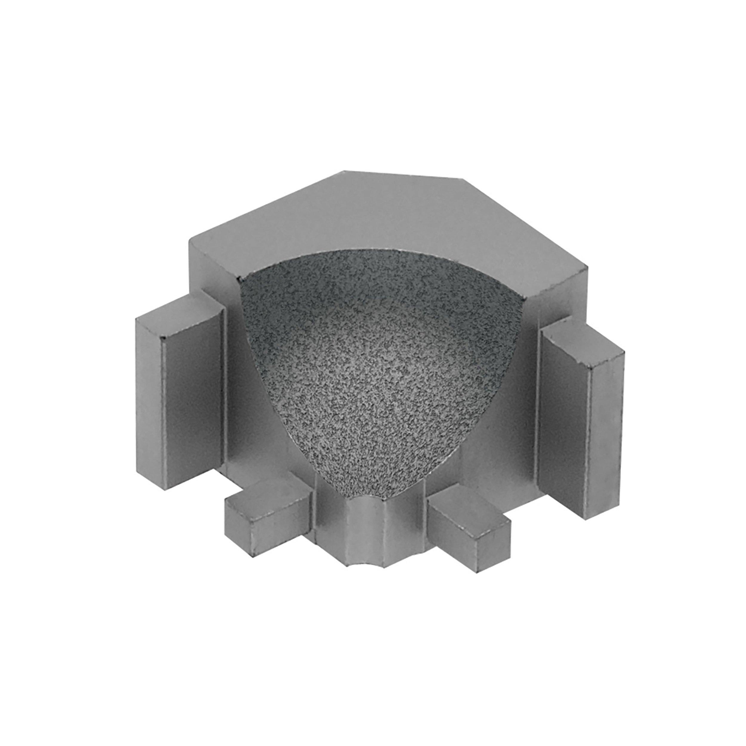 Schluter Dilex-Ahka In Corner 90 Degrees Aluminum Pewter