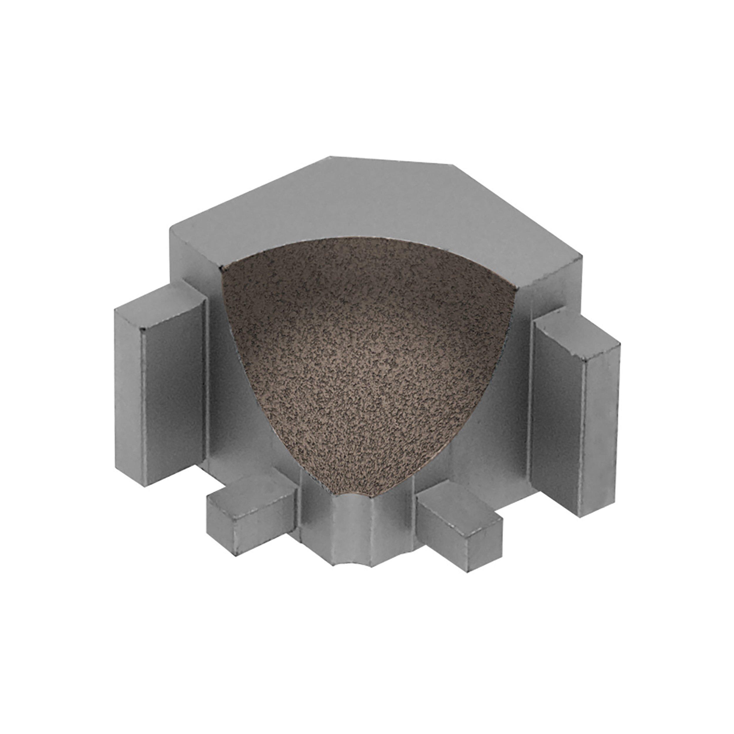 Schluter Dilex-Ahka In Corner 90 Degrees Aluminum Light Anthracite