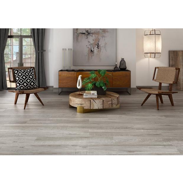 Cleveland Gris Wood Plank Porcelain Tile 9 X 47 100480680 Floor And Decor