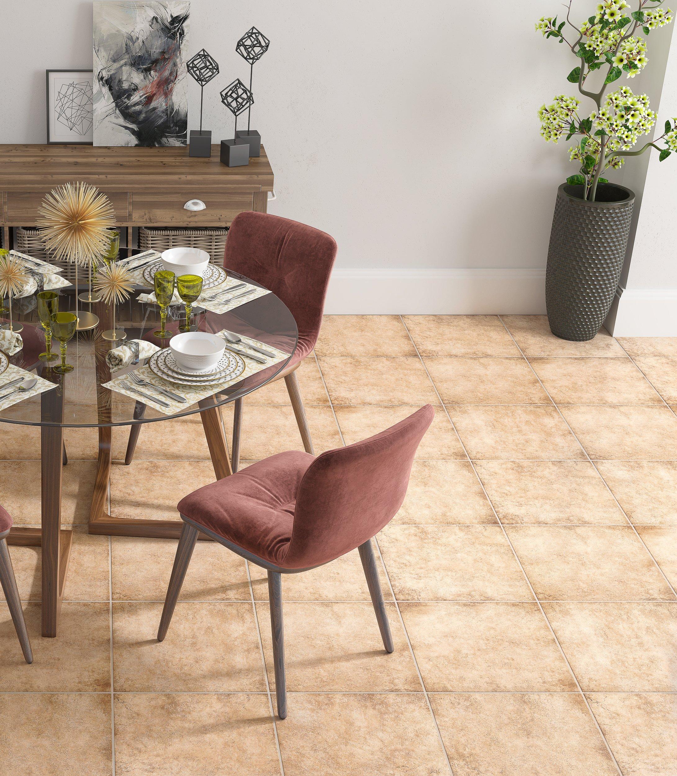 Tulsa Beige Matte Ceramic Tile