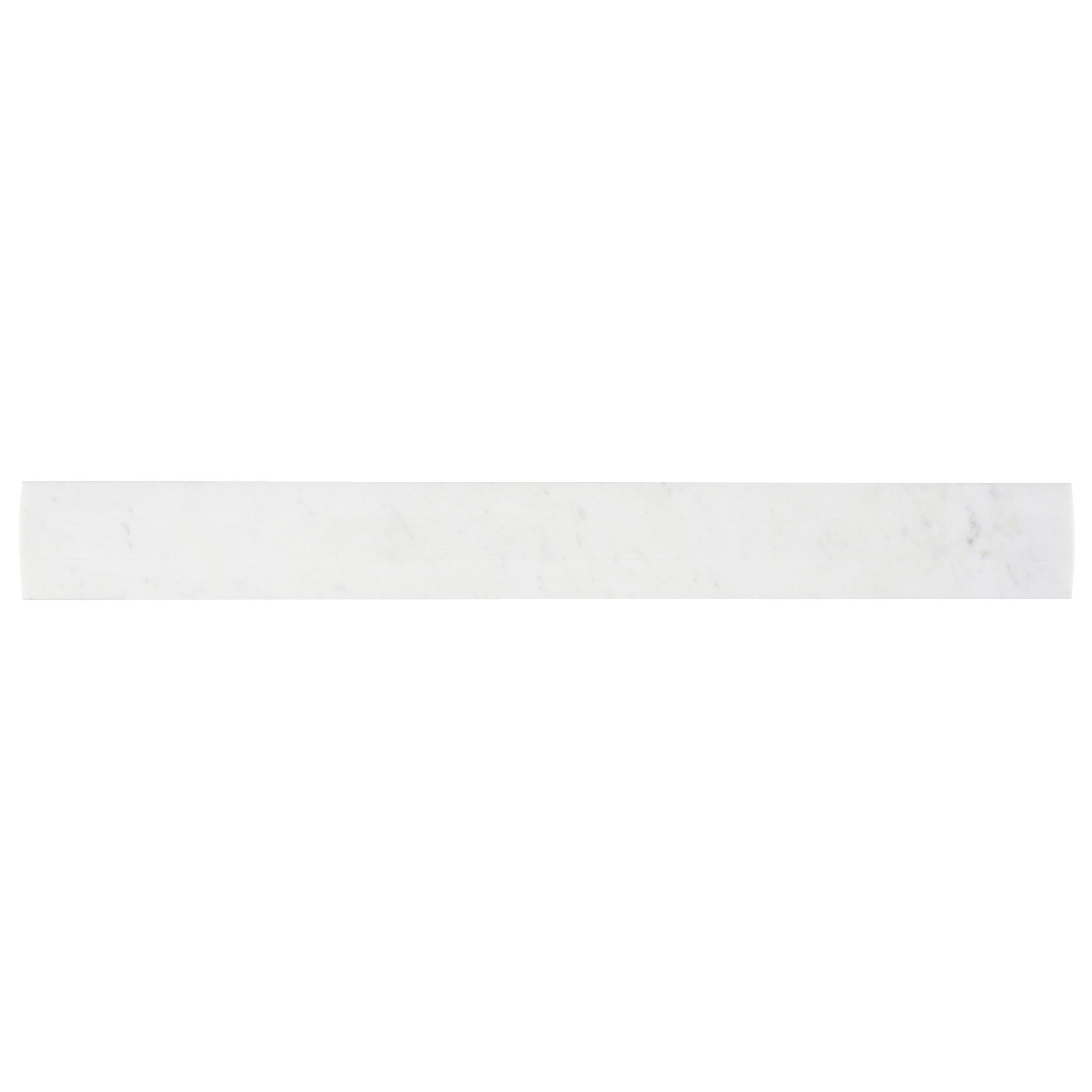 Carrara  Double Hollywood Marble Threshold
