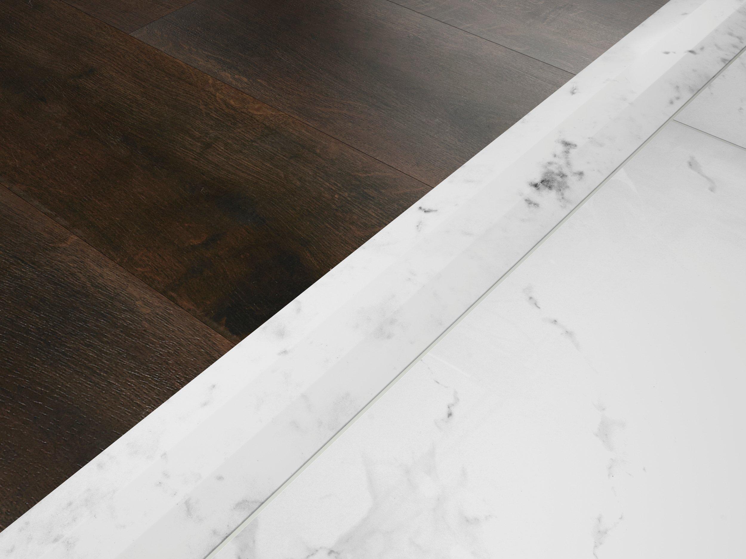 Carrara  Double Hollywood Marble Threshold