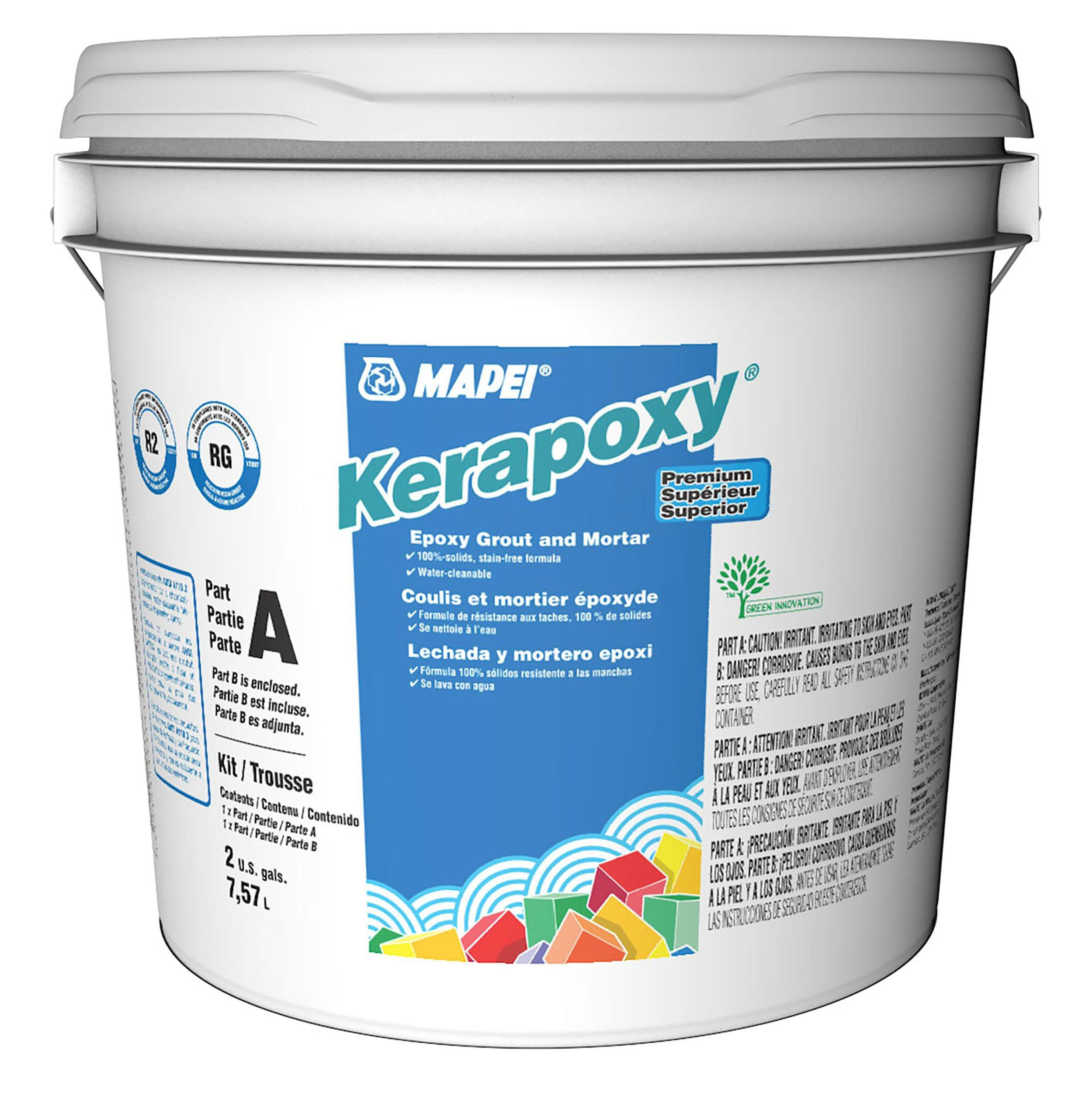 Mapei Kerapoxy Premium Epoxy Mortar And Grout Kit - 2 Gal - 100489970 ...