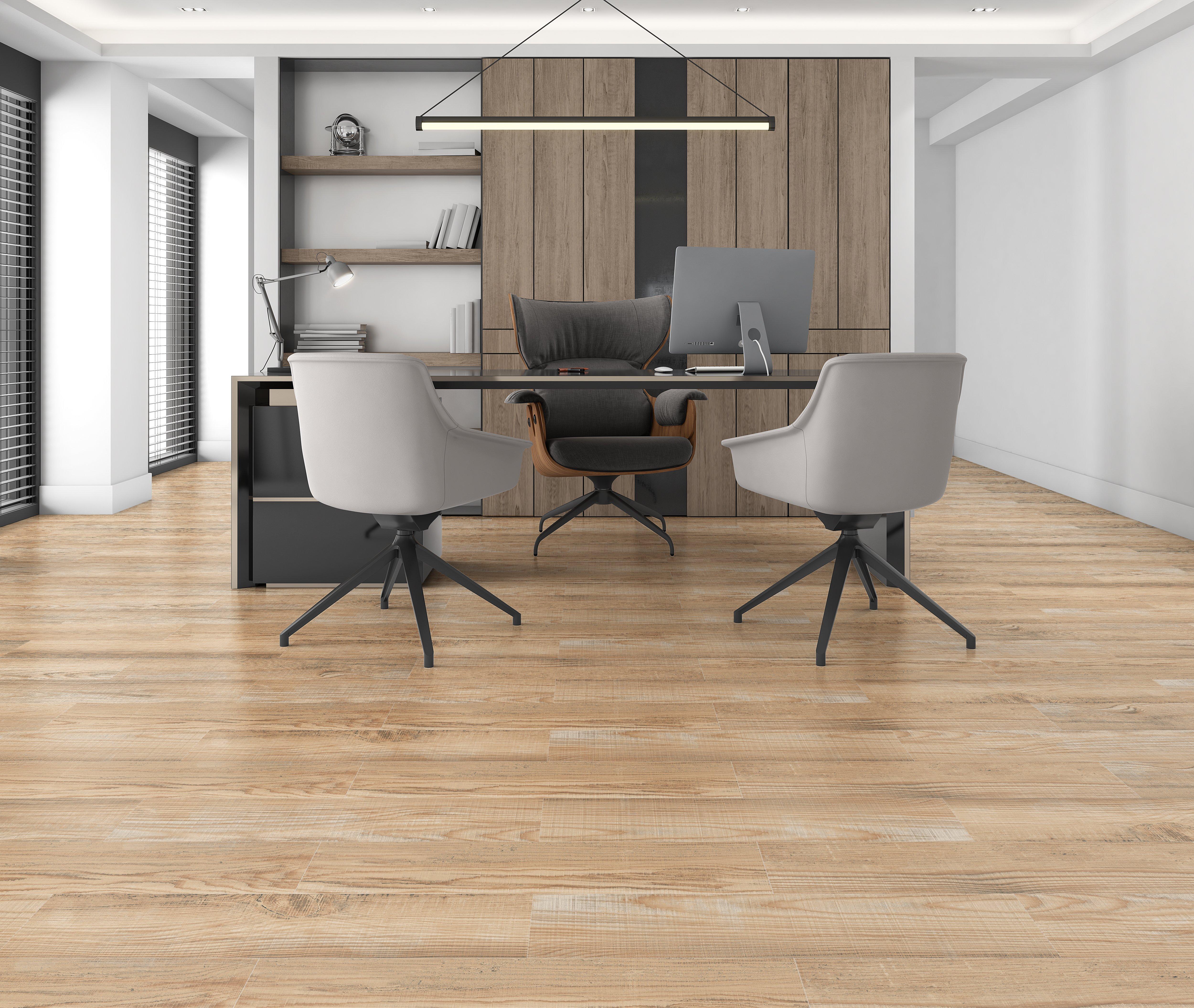 Floor & Decor | Hard Grey Wood Plank Porcelain Tile, 6 x 24, 10 mm Thick