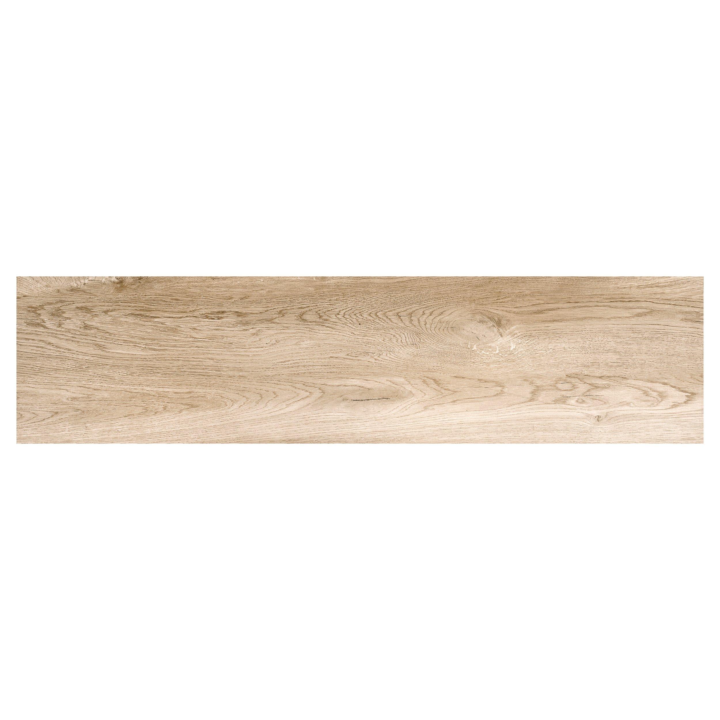 Sierra Beige Wood Plank Matte Porcelain Tile