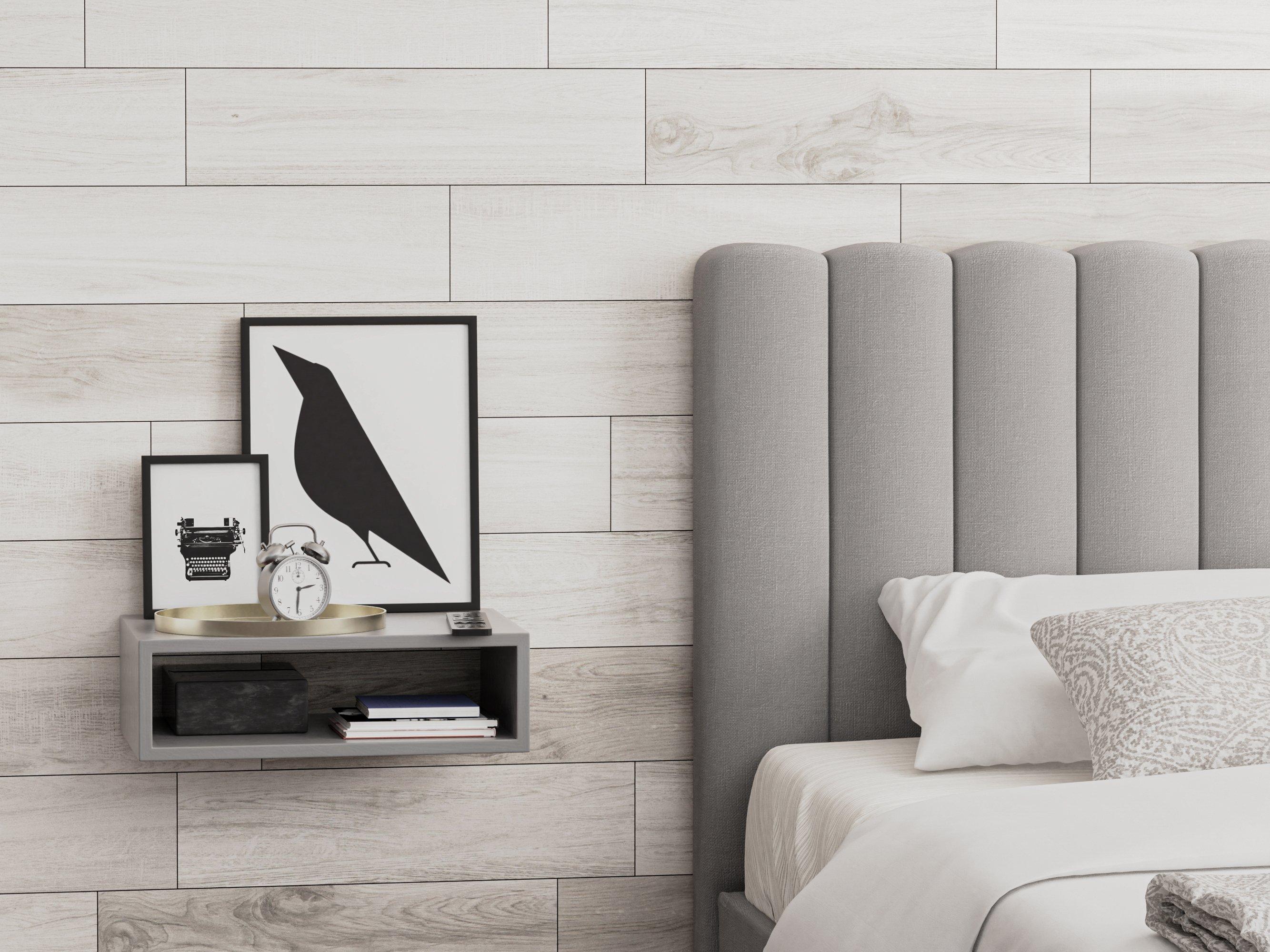 Sierra Gris Wood Plank Porcelain Tile