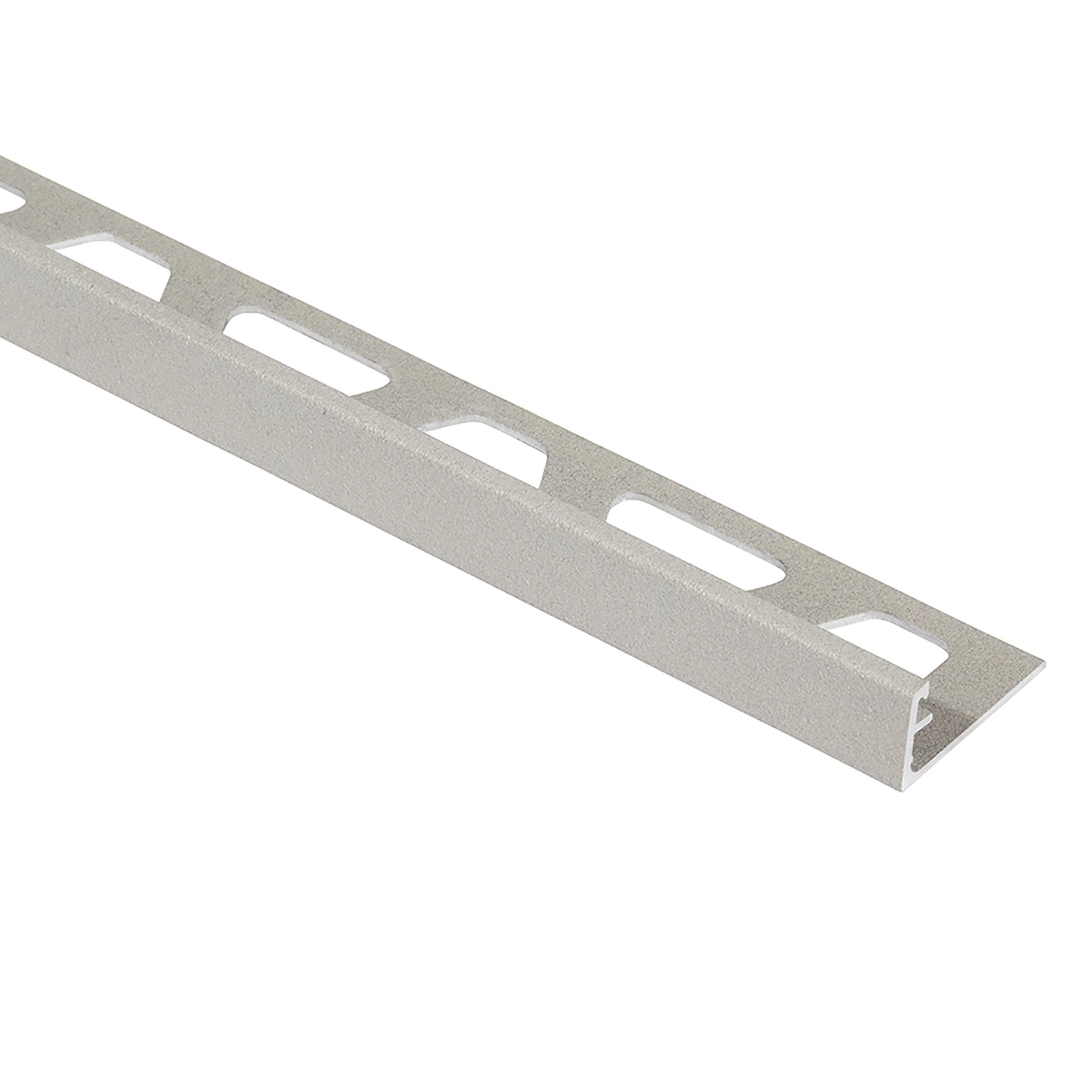 Schluter Schiene Edge Trim 3/8in. Aluminum Greige