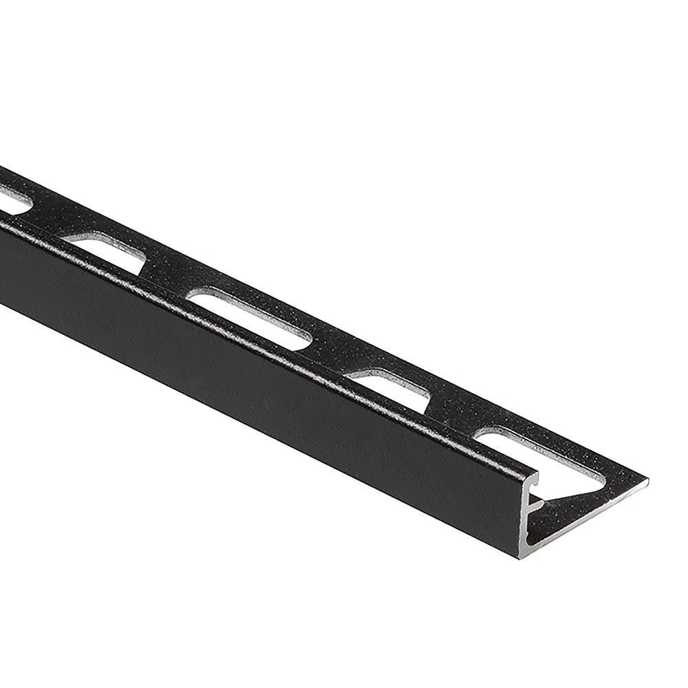 Schluter Schiene Edge Trim 3/16in. Textured Color Coated Aluminum&nbsp;