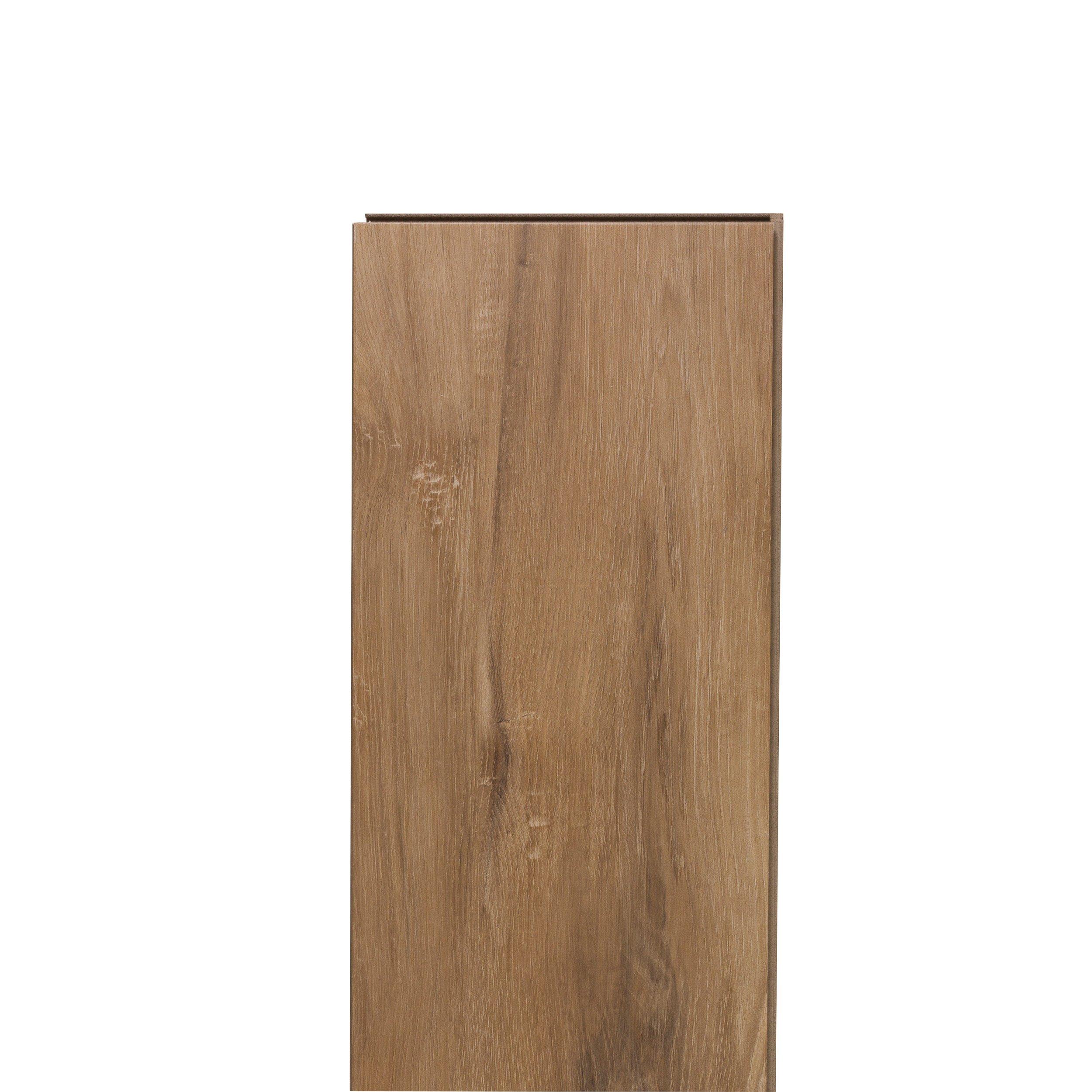 Spalted Oak Rigid Core Luxury Vinyl Plank - Cork Back