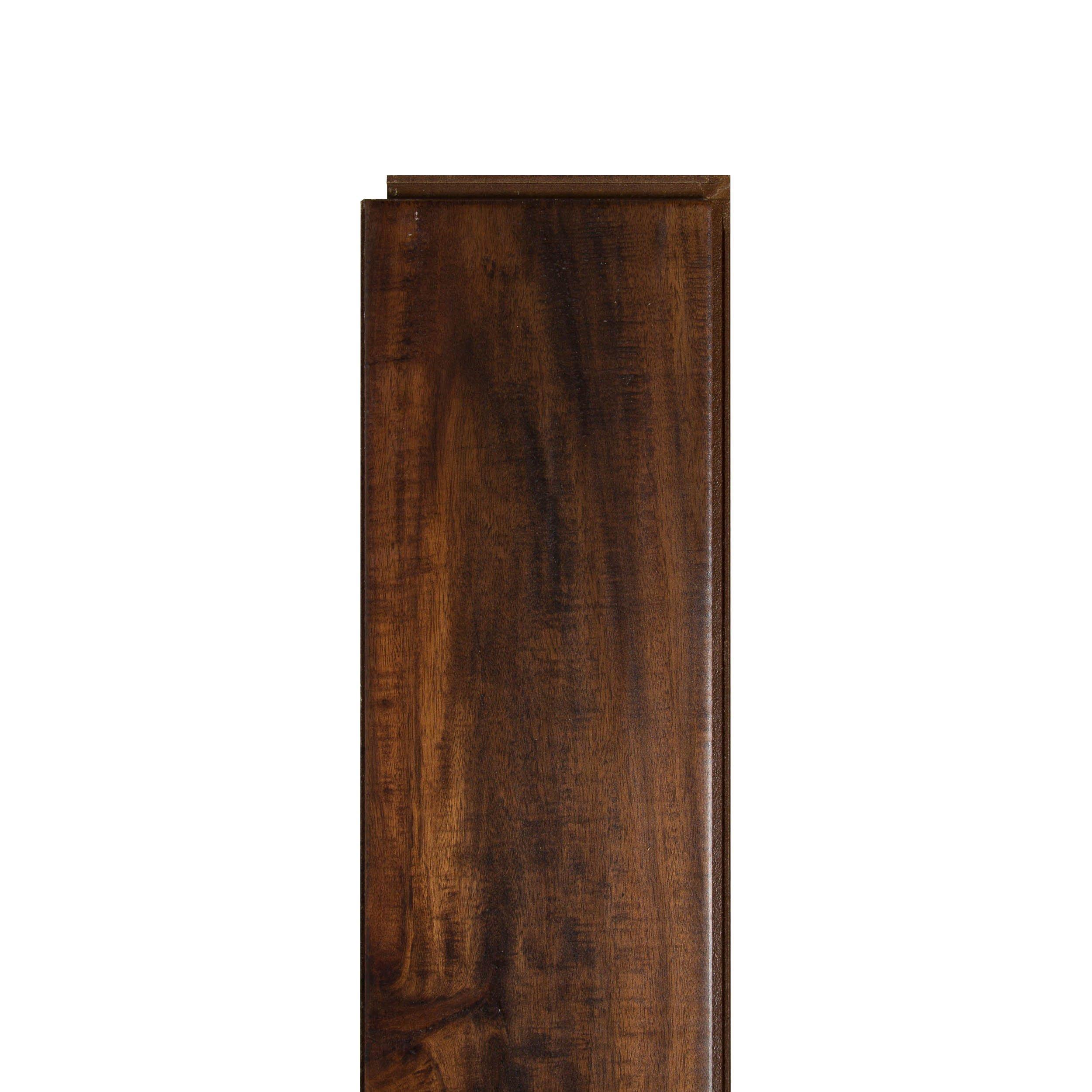 Tobacco Trail Acacia Techtanium Hand Scraped Locking Engineered Hardwood 3/8in. x 4 3/4in