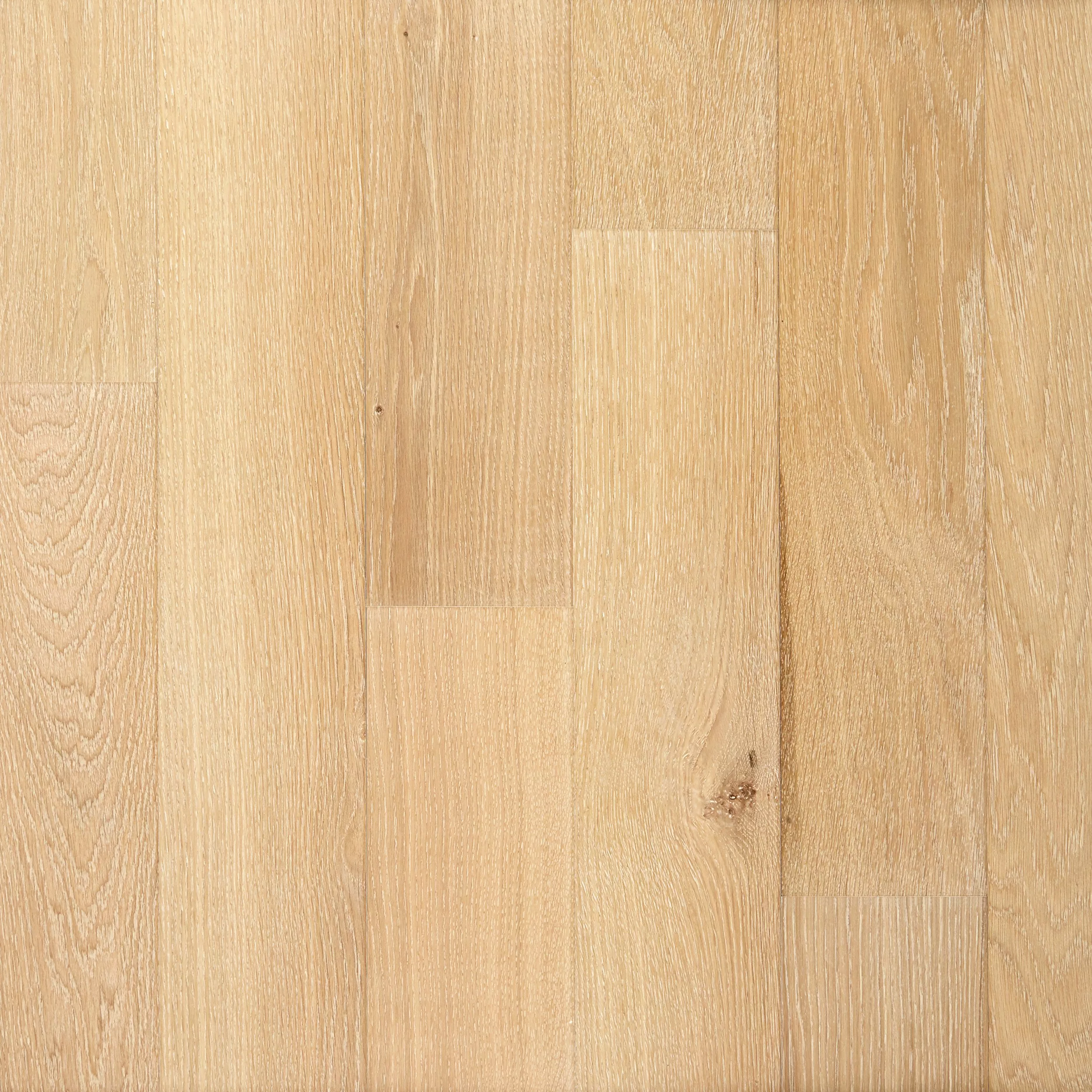 Ceruse Blonde Oak Wire Brushed Water Resistant Engineered Hardwood