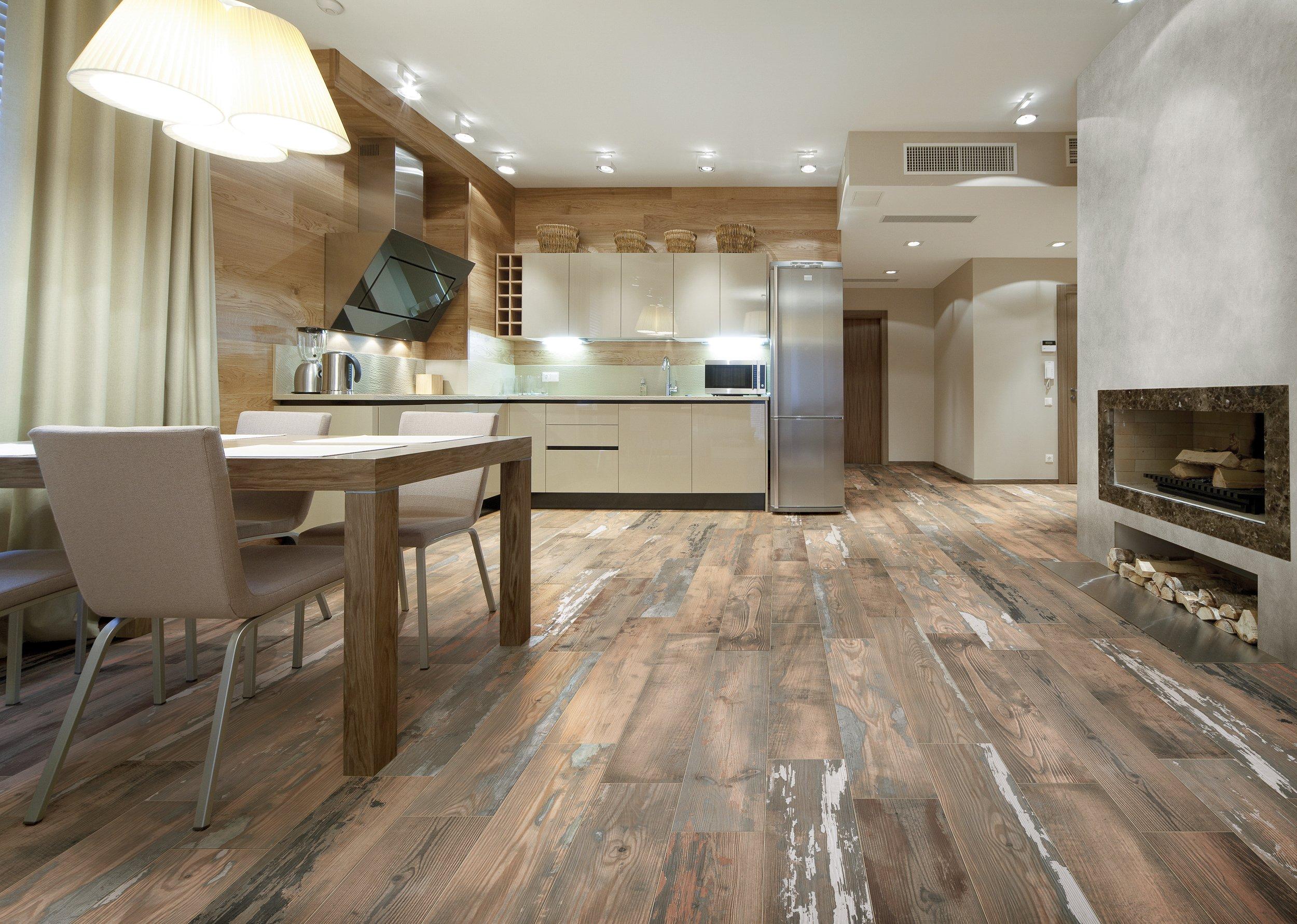 Hasley Manor Wood Plank Porcelain Tile