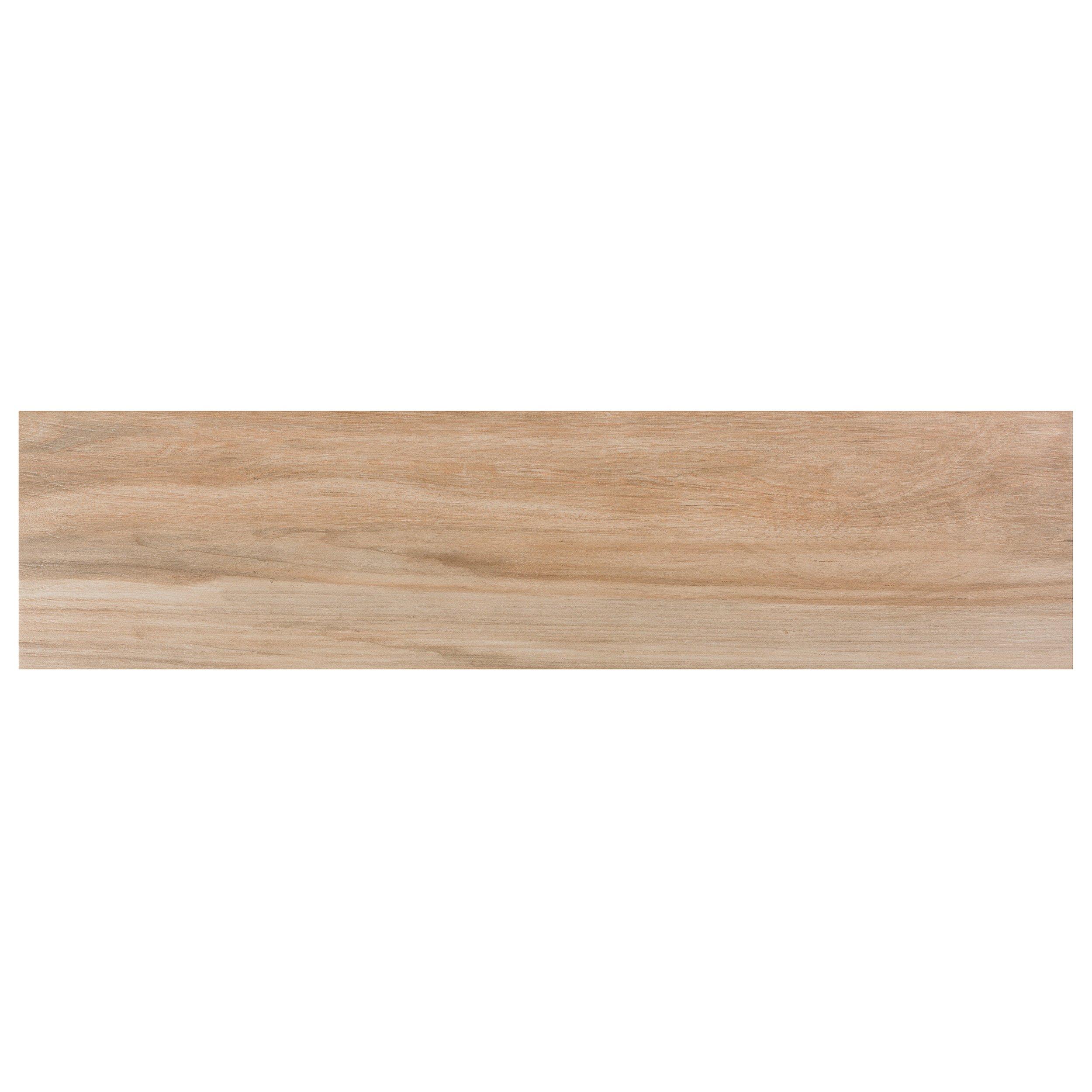 Bradford Natural Wood Plank Porcelain Tile