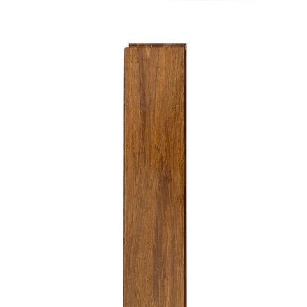 Vertical Caramelized Bamboo Peel & Stick Wood Planks