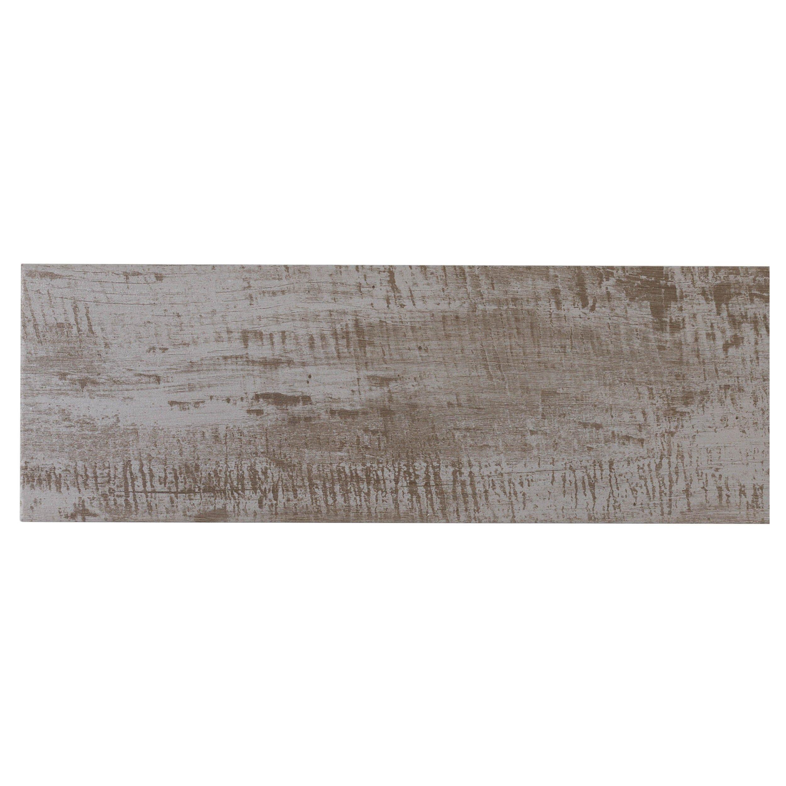 Avalon Pier Multi Color Wood Plank Porcelain Tile