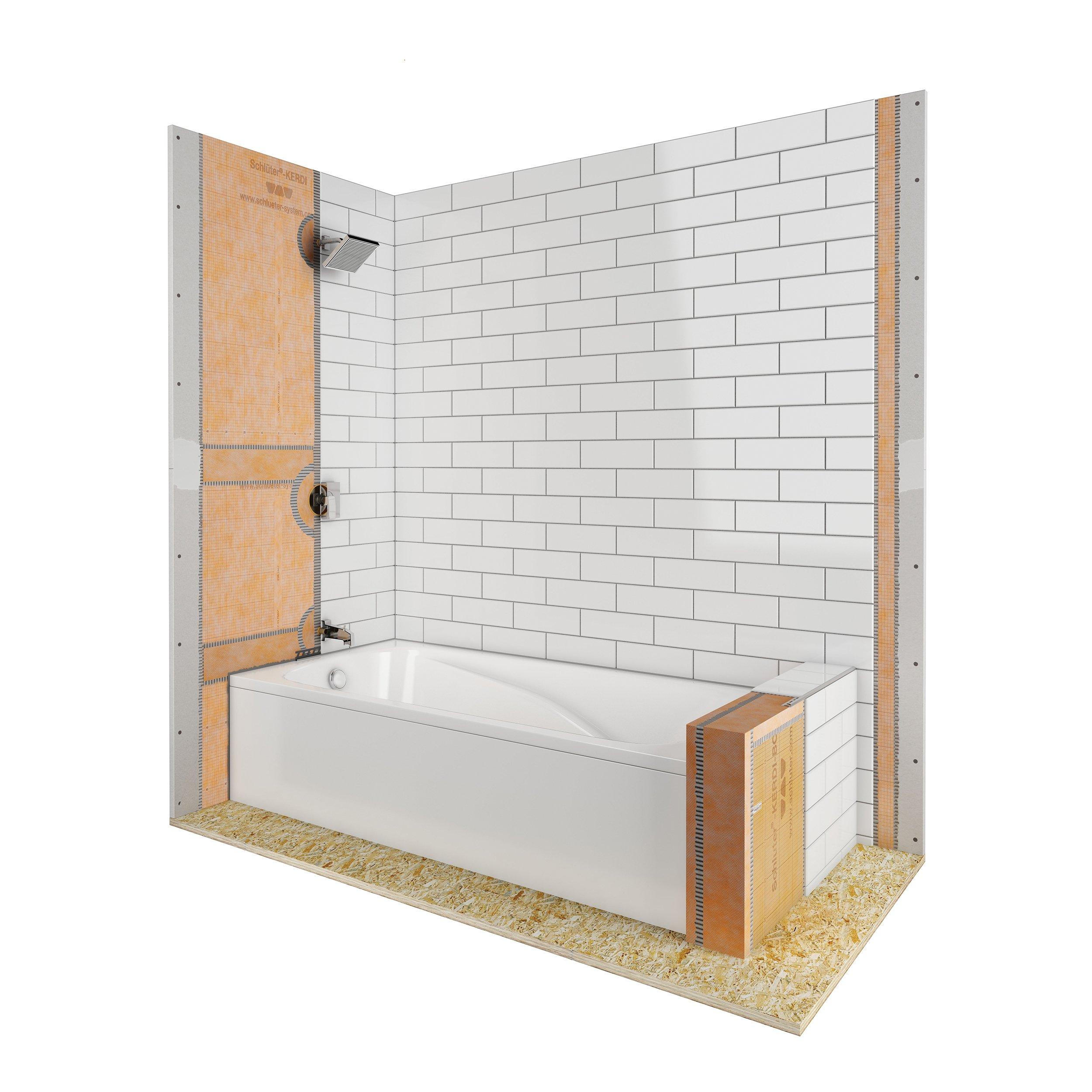 Schluter Kerdi-Tubkit 7 Sq Meter Bathtub Kit