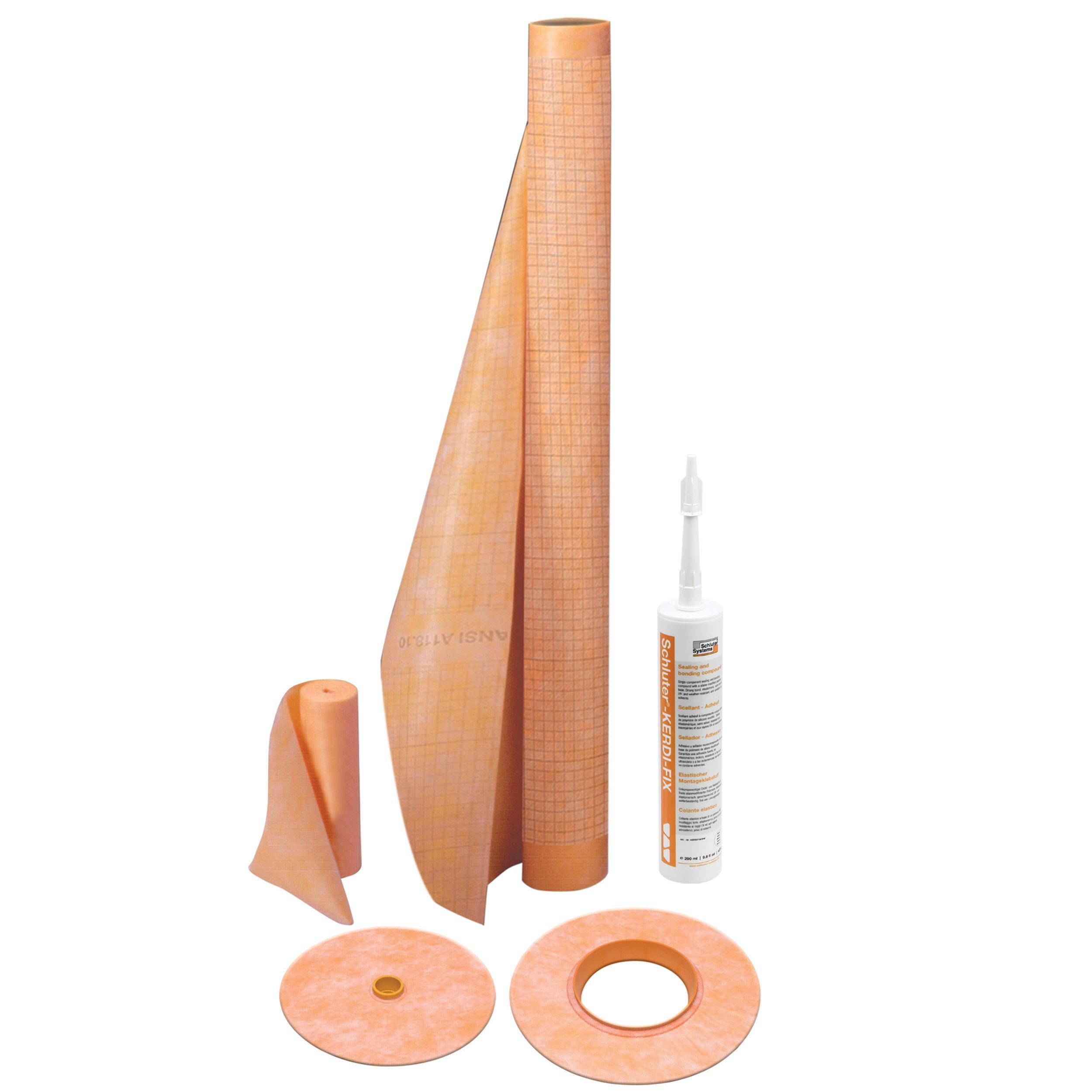 Schluter Kerdi-Tubkit 7 Sq Meter Bathtub Kit