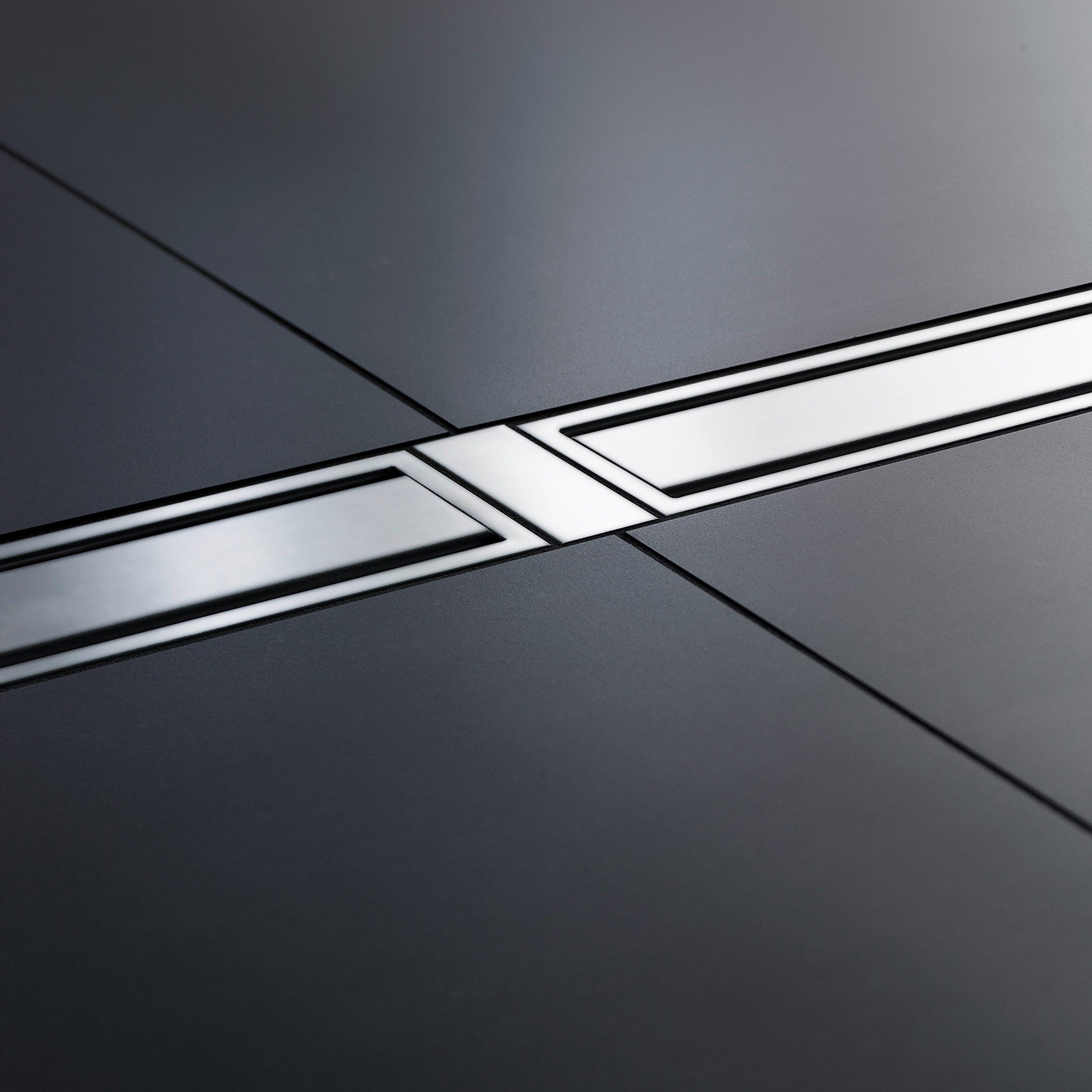 Schluter Kerdi-Line-Fc Cover Plate Chrome