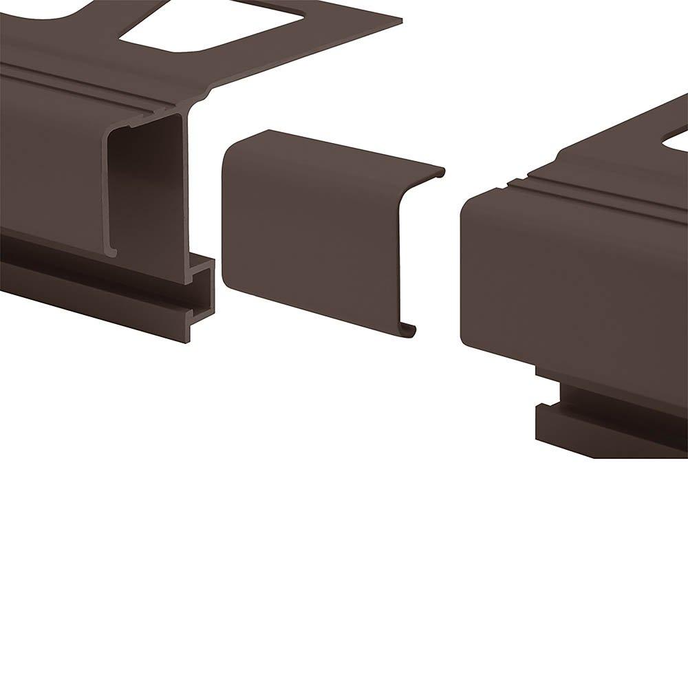 Schluter Bara-Rak-/Rtk Connector Black Brown