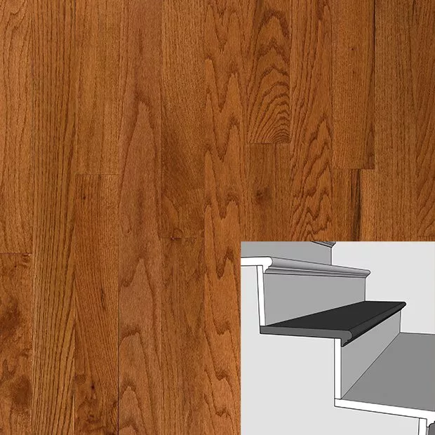 Gunstock Red Oak Box Return Retread - 42in.