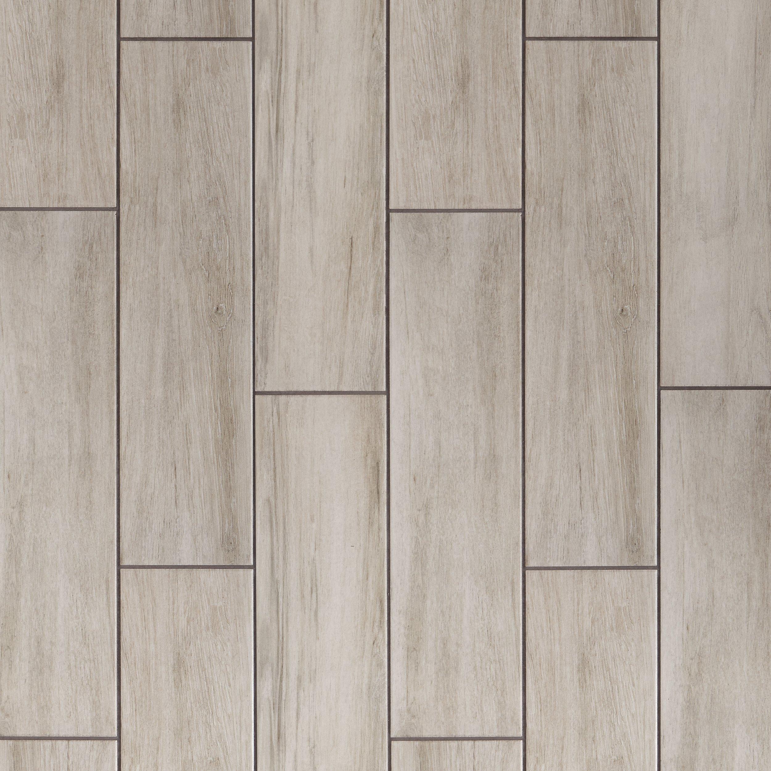 Carson Gray Wood Plank Ceramic Tile, Wood Ceramic Tile