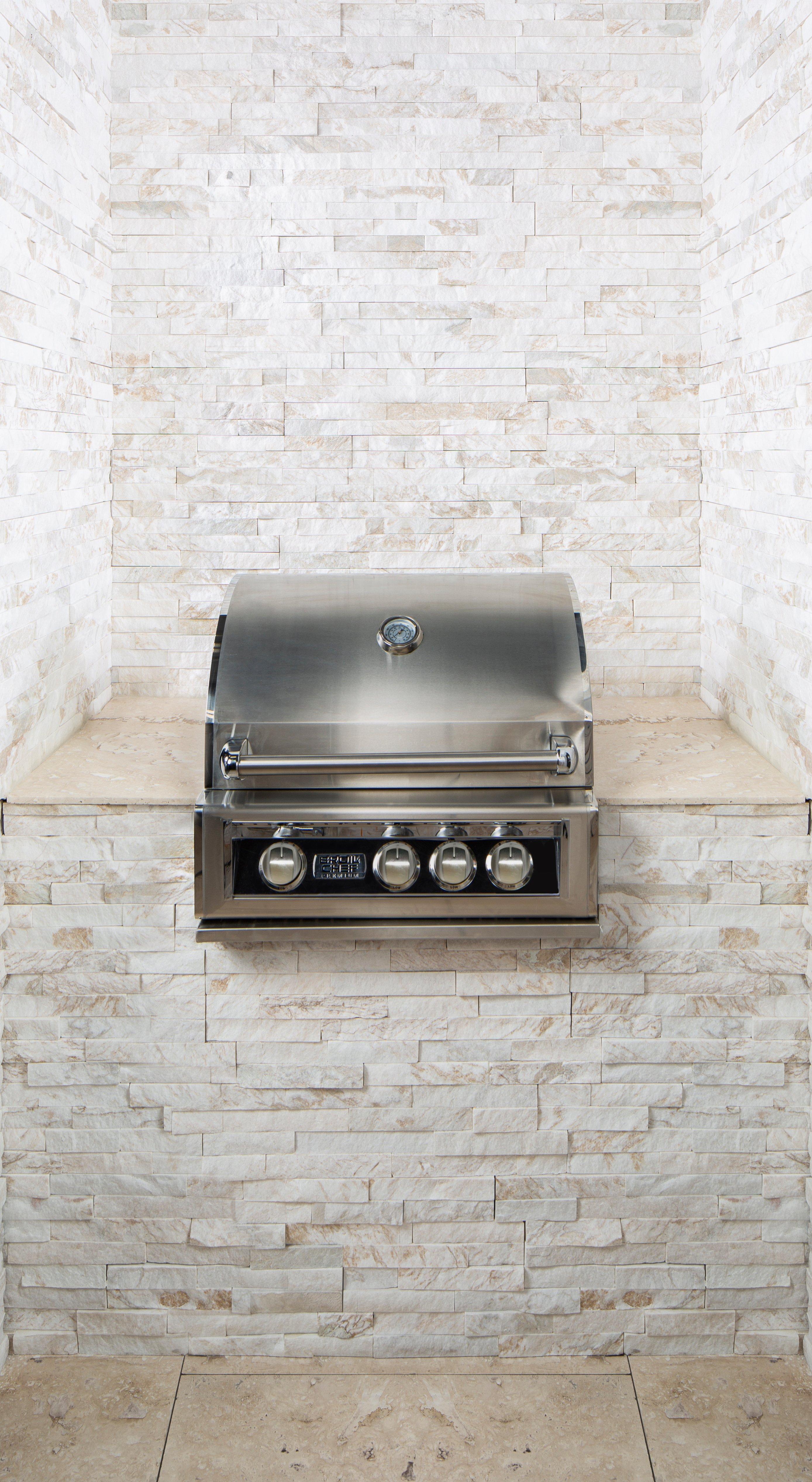 Del Sol Splitface Quartzite Panel Ledger