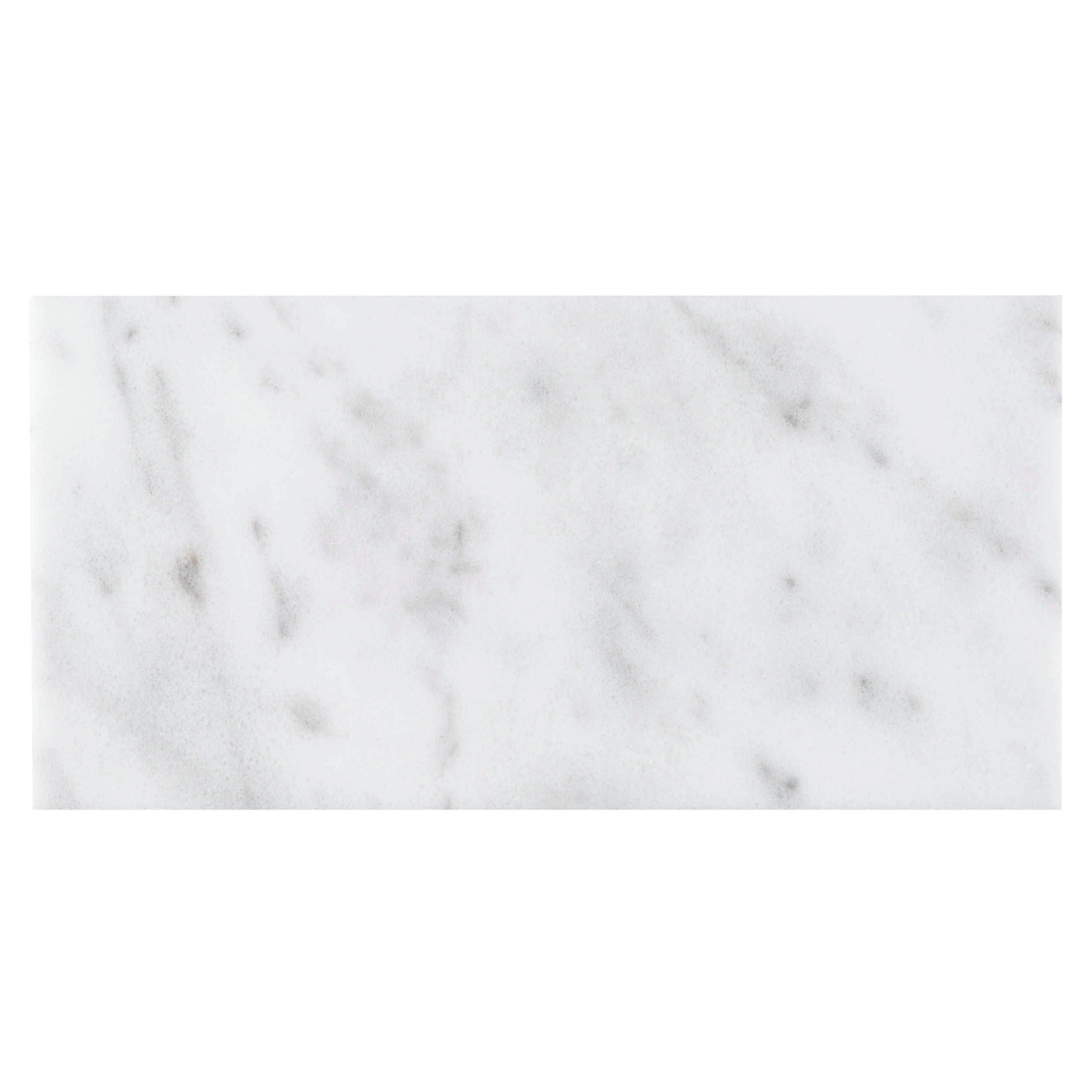 Ocean White Polished Marble Tile