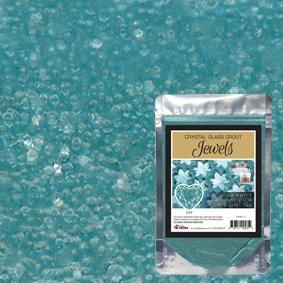 Crystal Glass Grout Jewels Chrysolite 75 Grams (1-Pack)