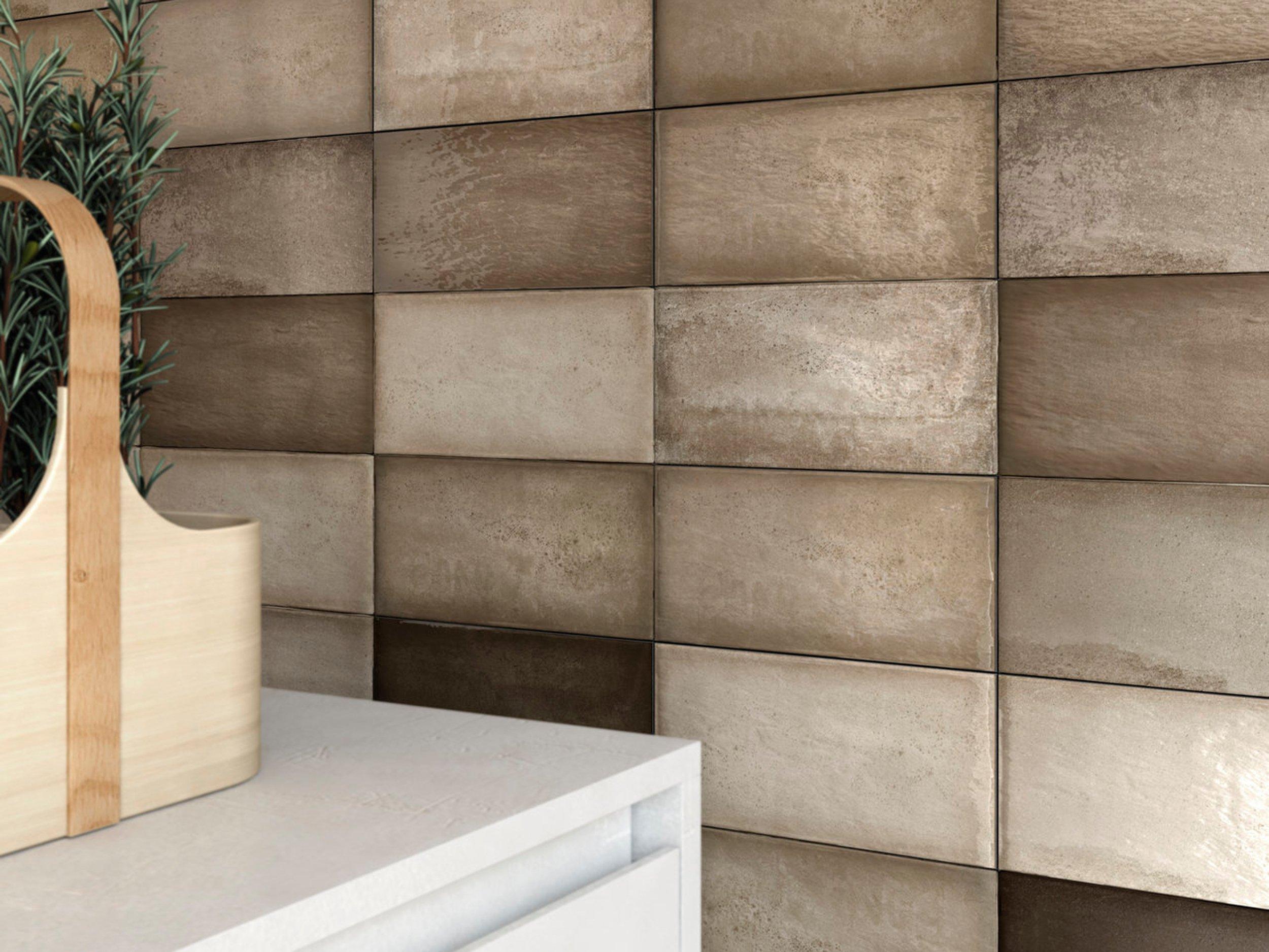 Quayside Brown Polished Ceramic Tile | Floor and Decor