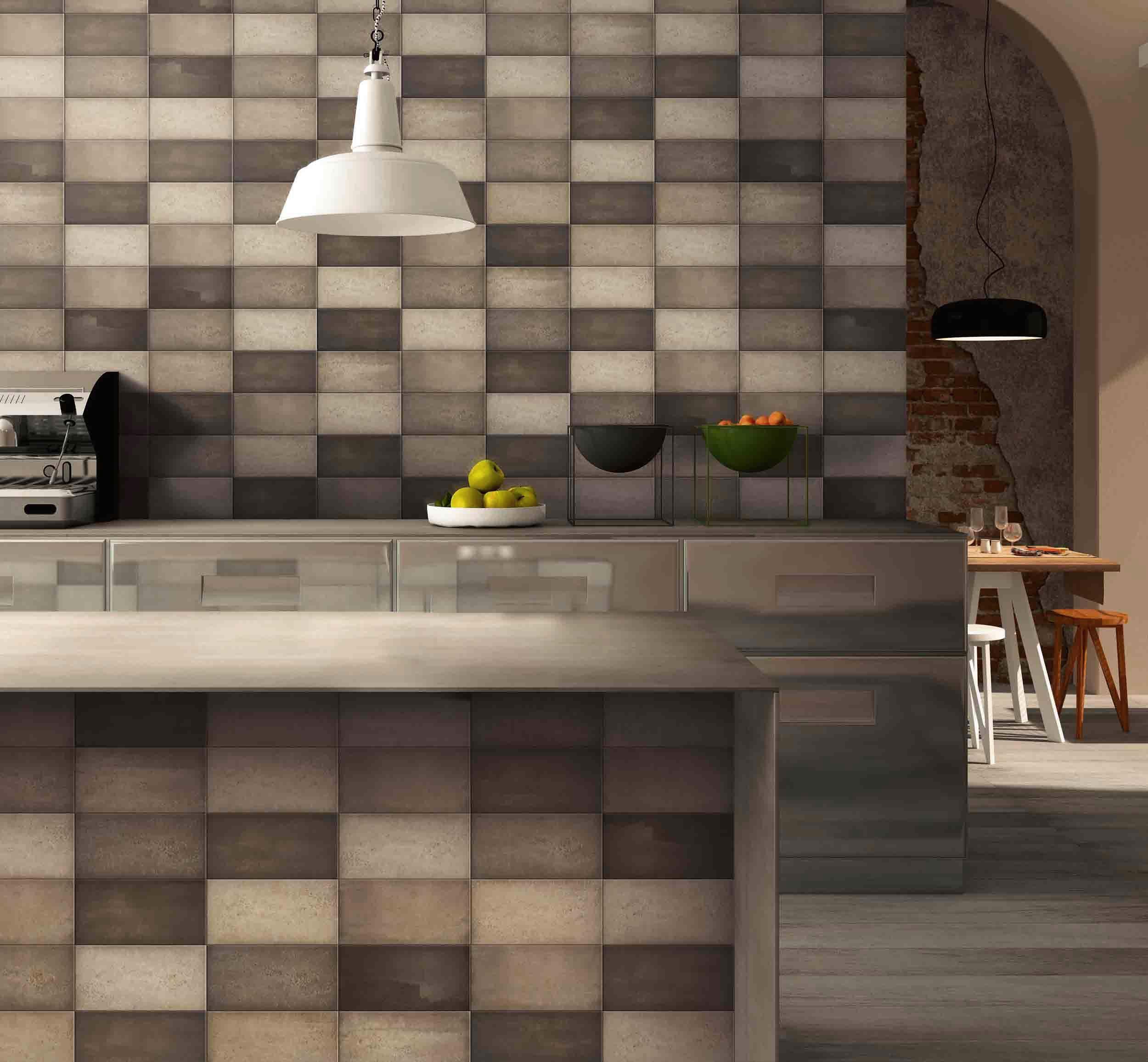 Quayside Brown Polished Ceramic Tile | Floor and Decor